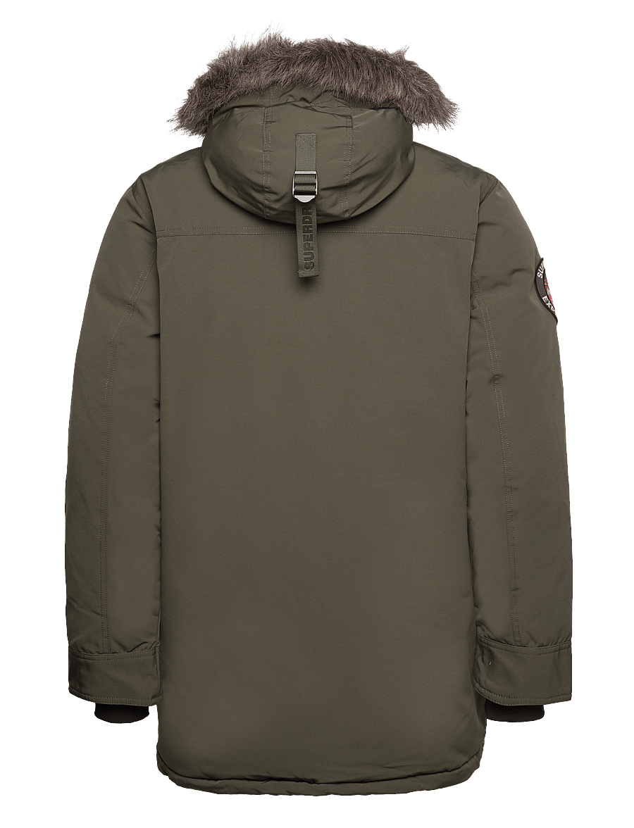 Superdry - EVEREST FAUX FUR PARKA JACKET - parkas - army khaki green - 2