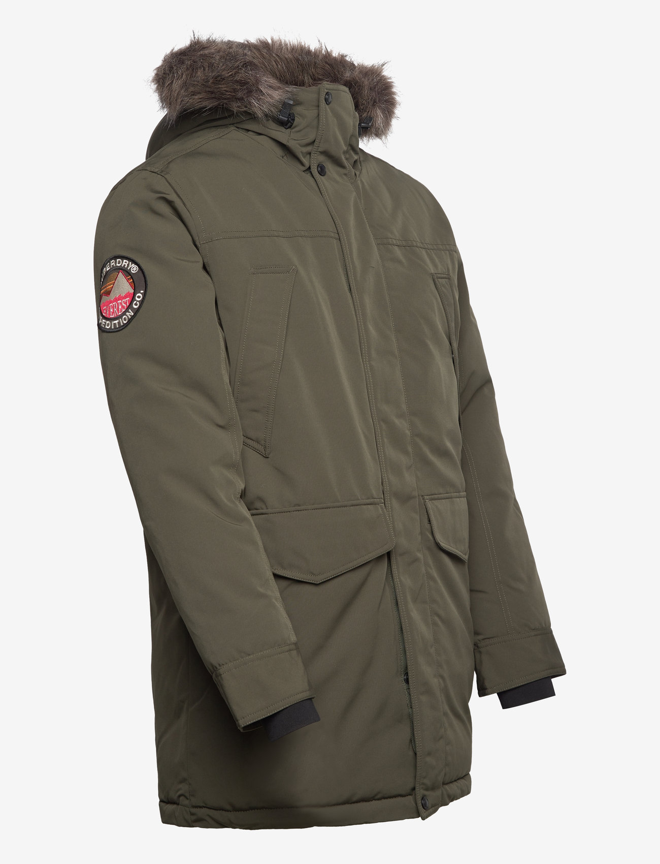Superdry - EVEREST FAUX FUR PARKA JACKET - winterjacken - army khaki green - 3