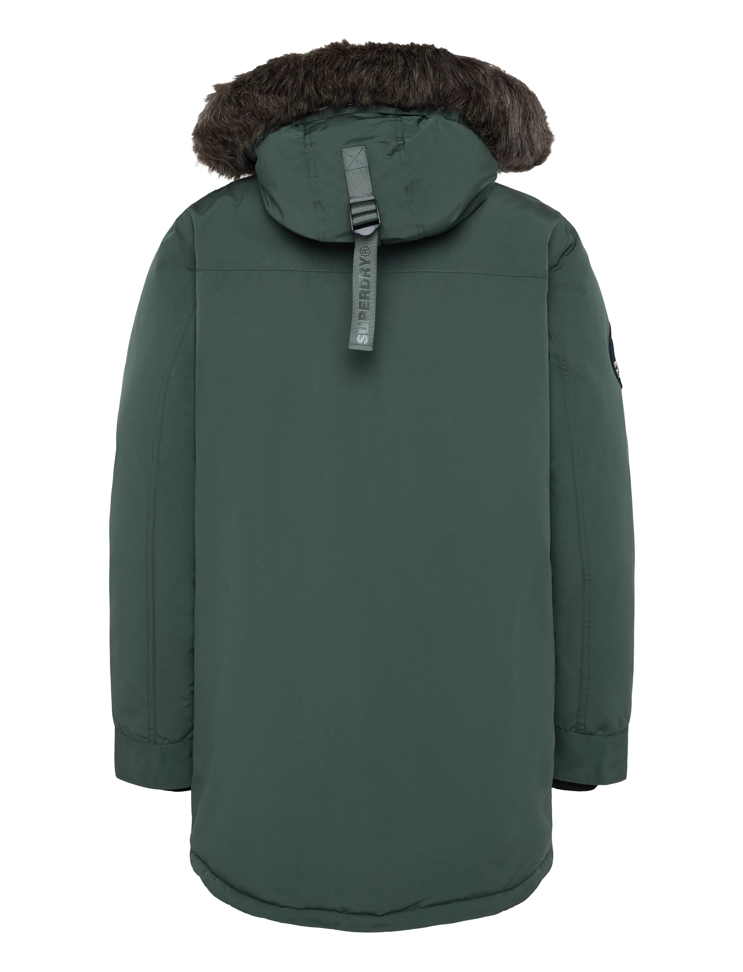 Superdry - EVEREST FAUX FUR PARKA JACKET - winterjacken - duffel bag green - 2