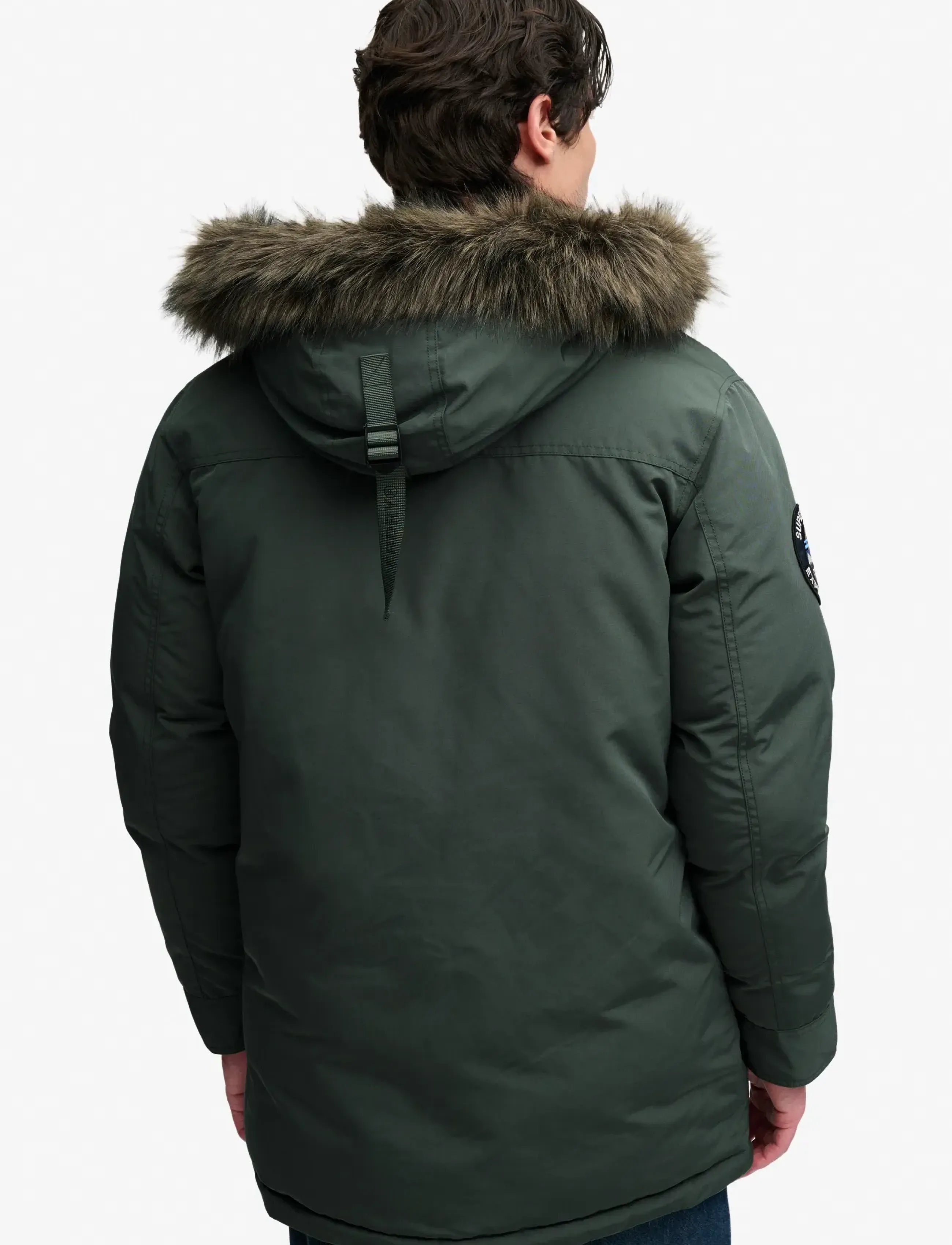 Superdry - EVEREST FAUX FUR PARKA JACKET - winterjacken - duffel bag green - 2