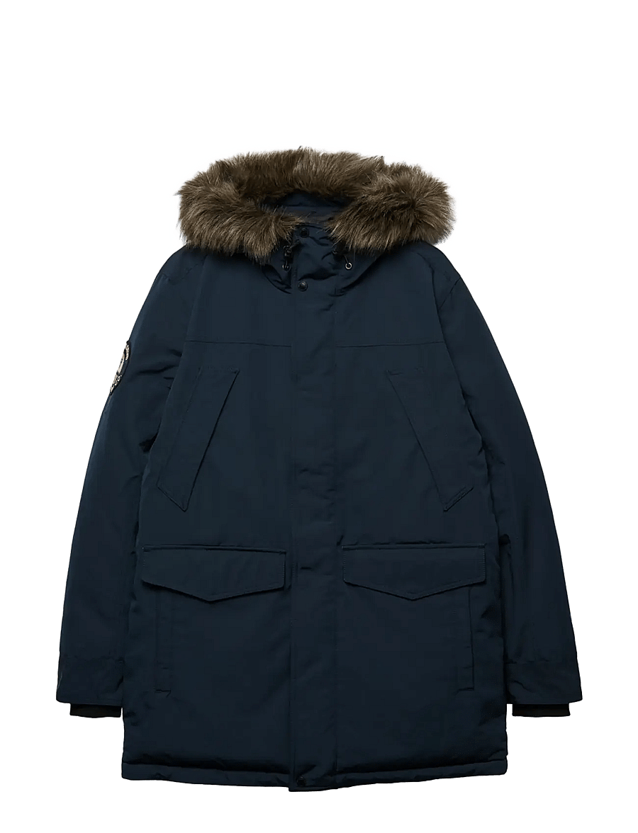 Superdry - EVEREST FAUX FUR PARKA JACKET - parkas - eclipse navy - 2