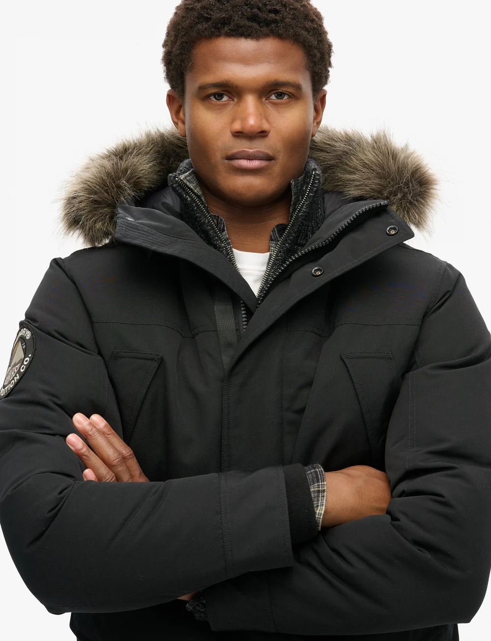 Superdry Everest Faux Fur Parka Jacket 139.99 Buy Parkas from Superdry online at Boozt . Fast delivery and easy returns