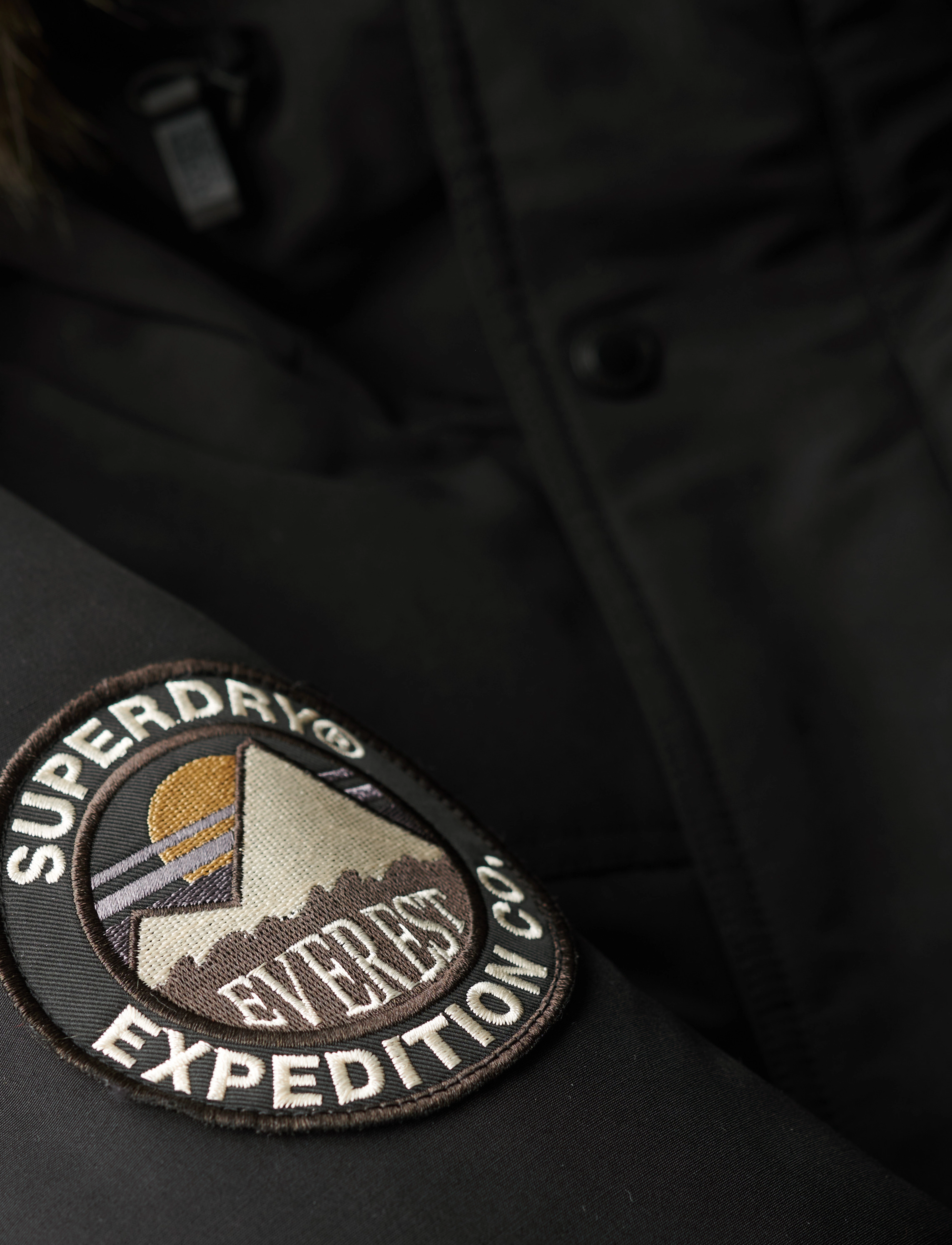 Everest parkas i syntetisk päls 4