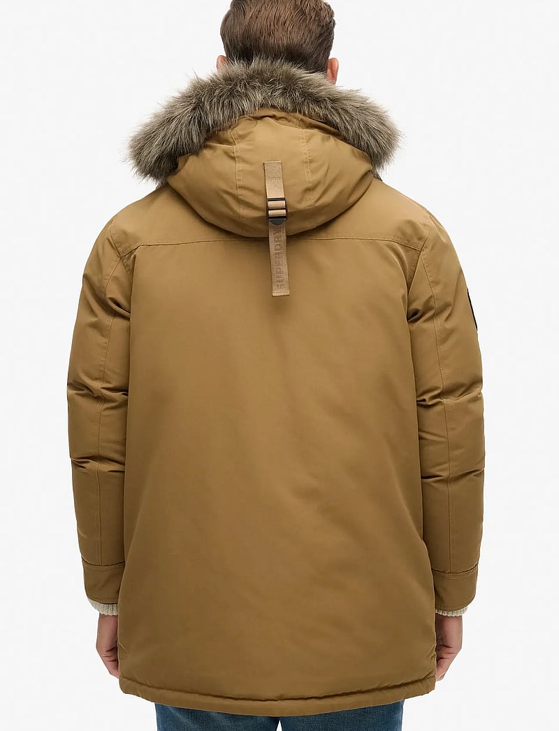 Superdry - EVEREST FAUX FUR PARKA JACKET - talvejoped - kangaroo brown - 5