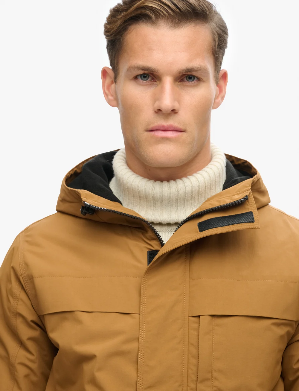 Superdry - SURPLUS HOODED PARKA - winterjassen - dark tobacco brown - 4