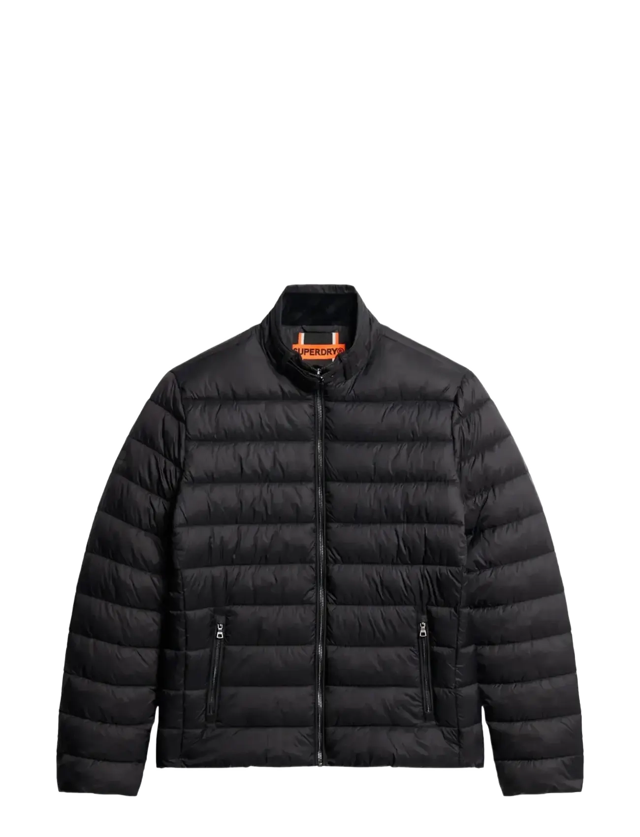 Superdry LIGHTWEIGHT PADDED JACKET - Fodrade jackor - BLACK / black