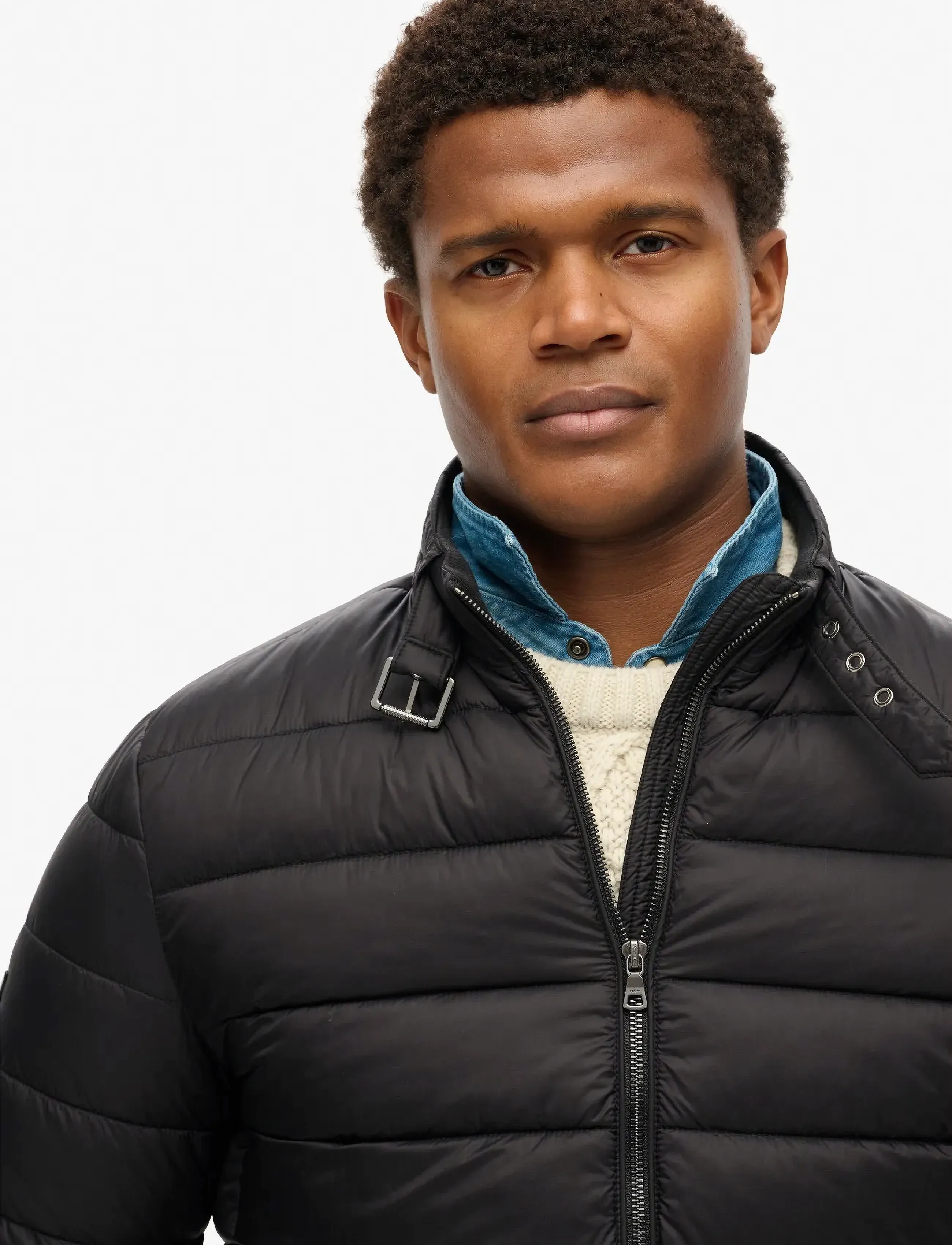 Superdry - LIGHTWEIGHT PADDED JACKET - vinterjackor - black - 3