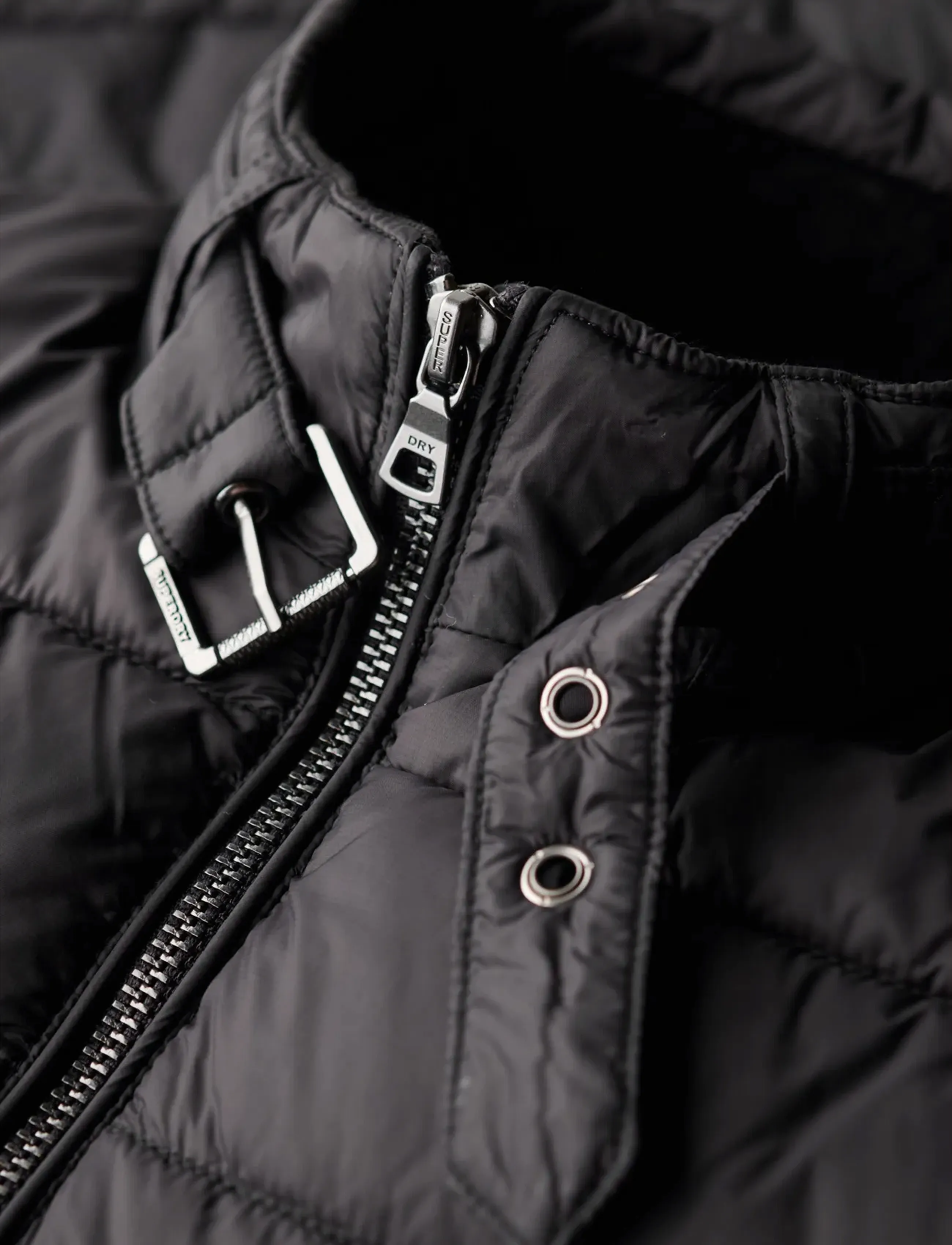 Superdry - LIGHTWEIGHT PADDED JACKET - vinterjackor - black - 4