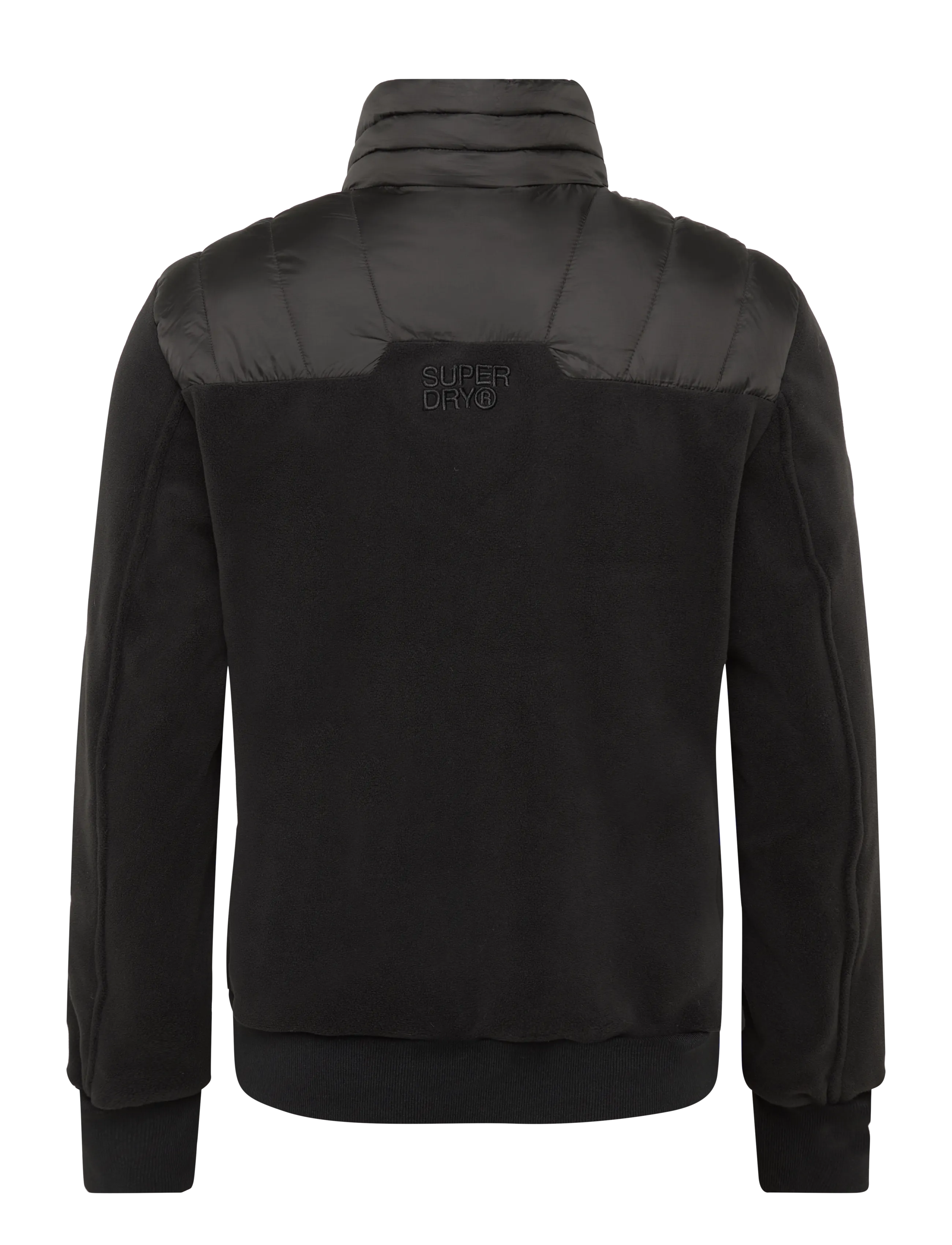 Superdry - STORM FLEECE HYBRID BOMBER - hybrid-jacken - black - 2