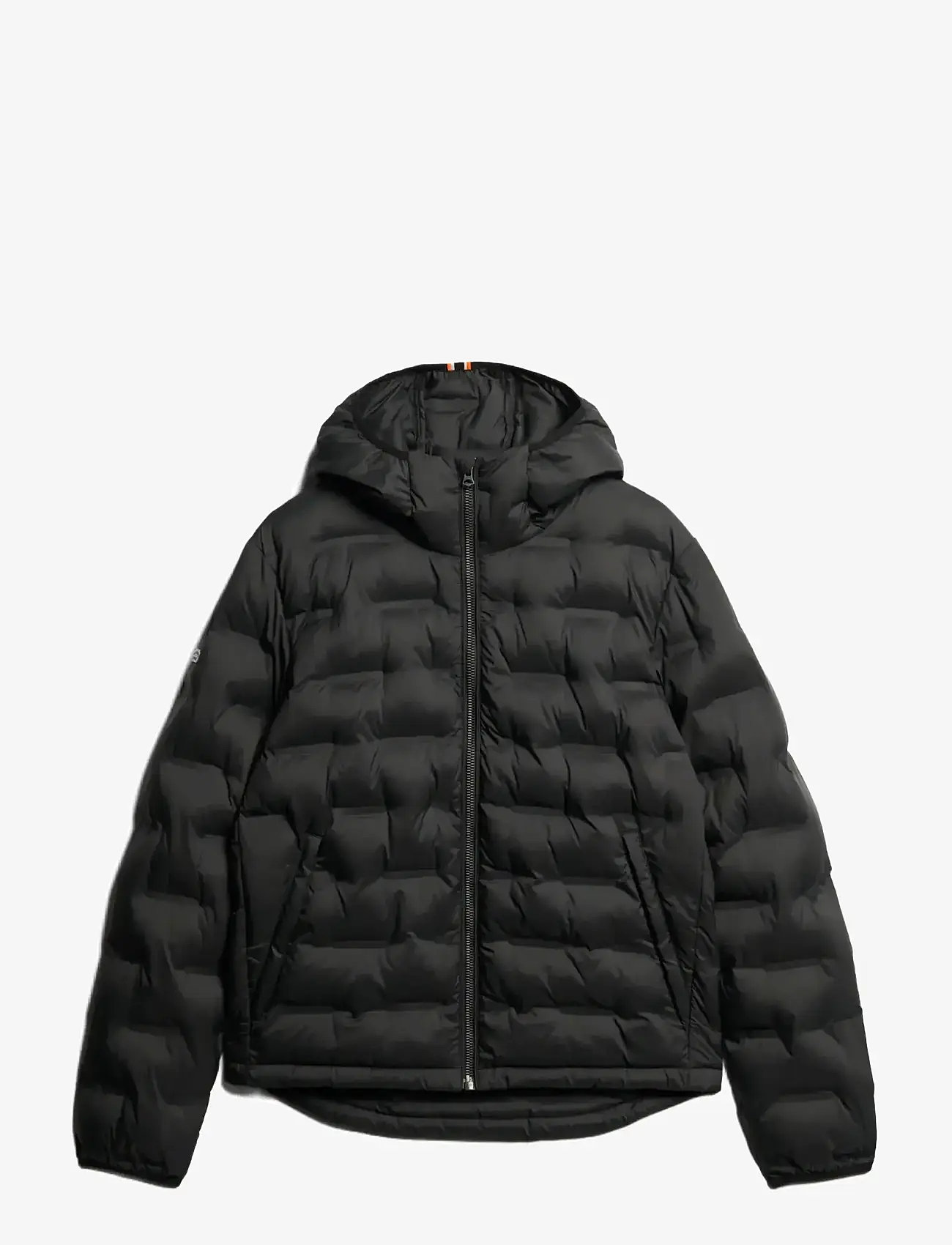 Superdry - HOODED QUILTED PUFFER COAT - vinterjackor - black - 1