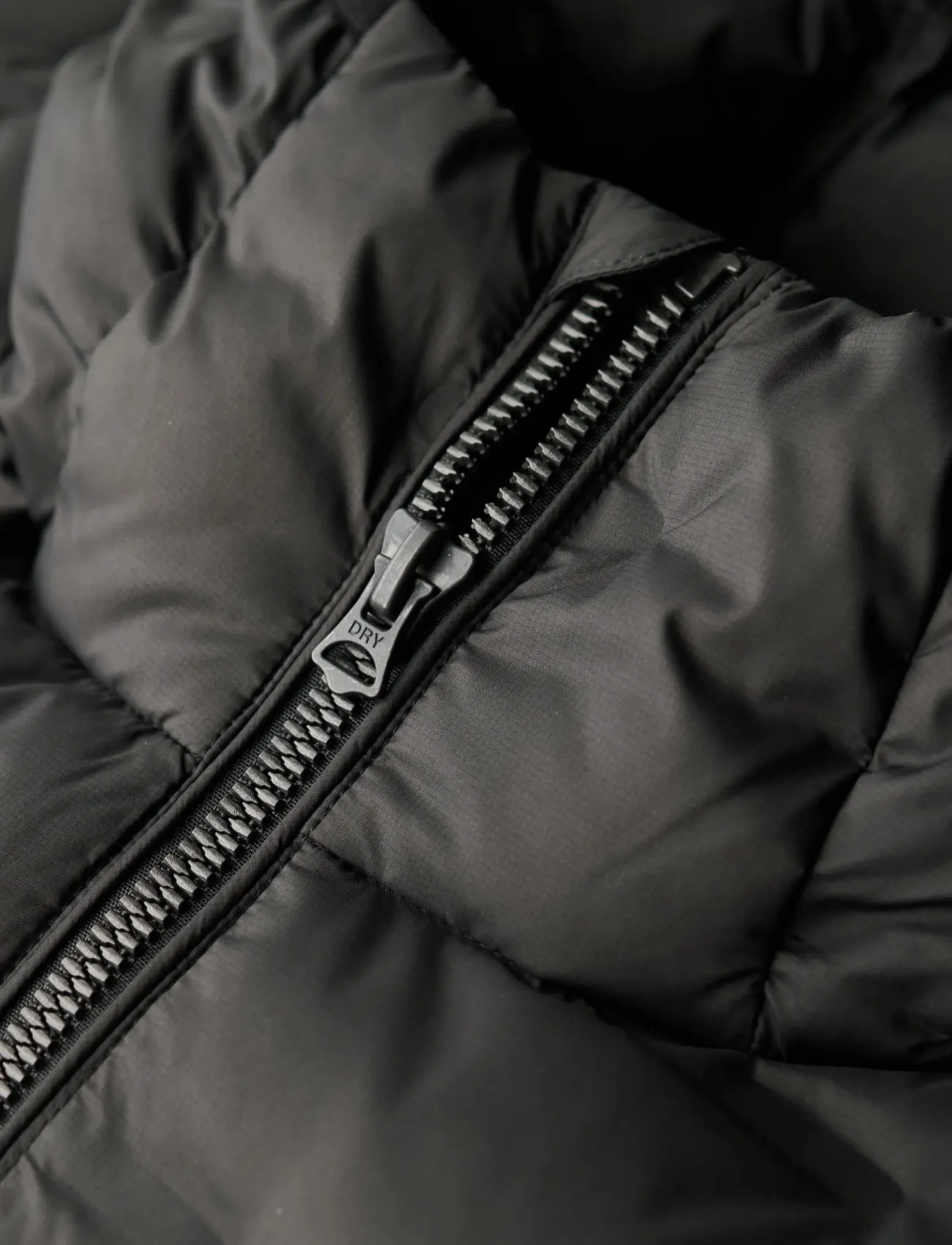 Superdry - HOODED QUILTED PUFFER COAT - dunjakker - black - 5