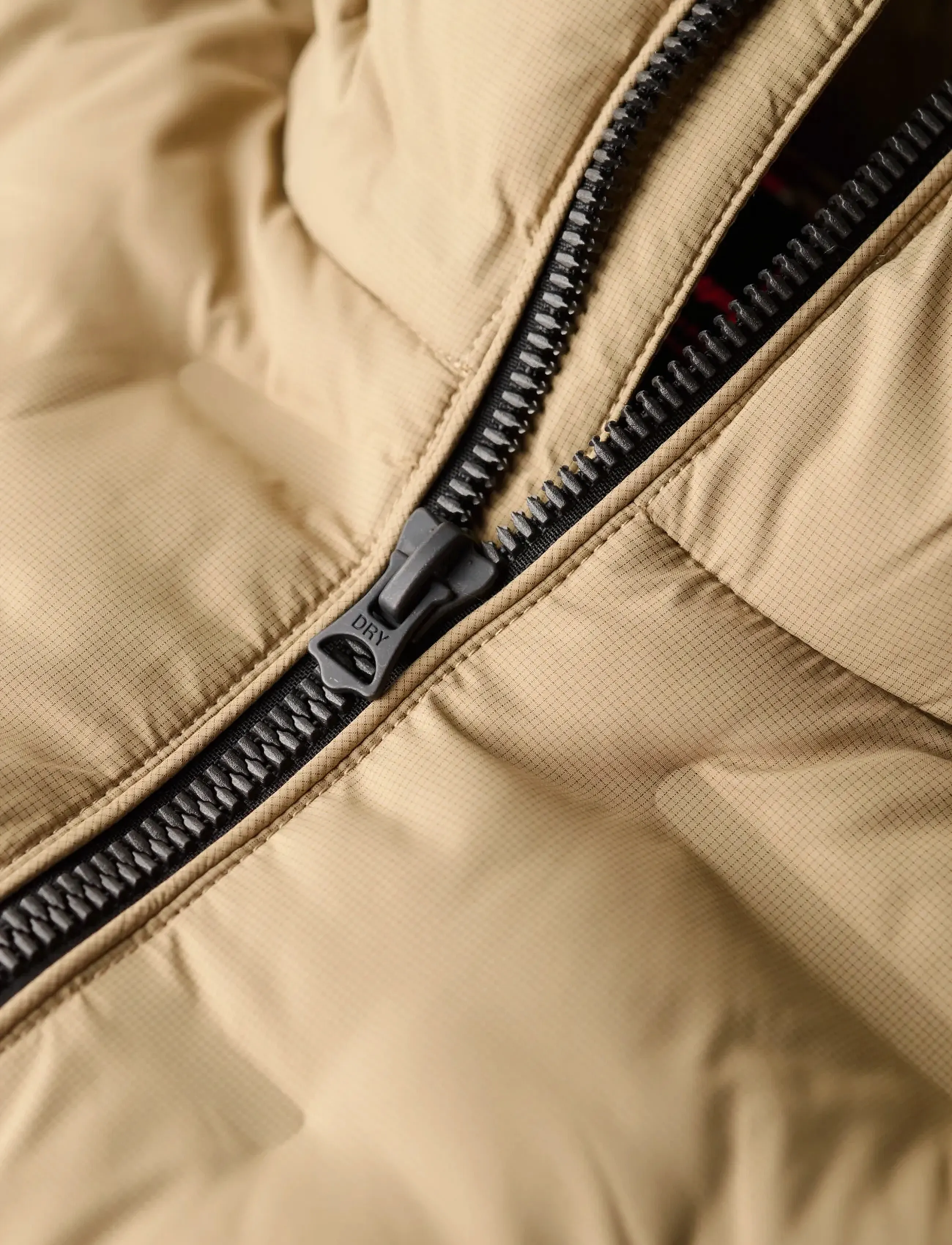 Superdry - HOODED QUILTED PUFFER COAT - voodriga joped - canyon sand brown - 5