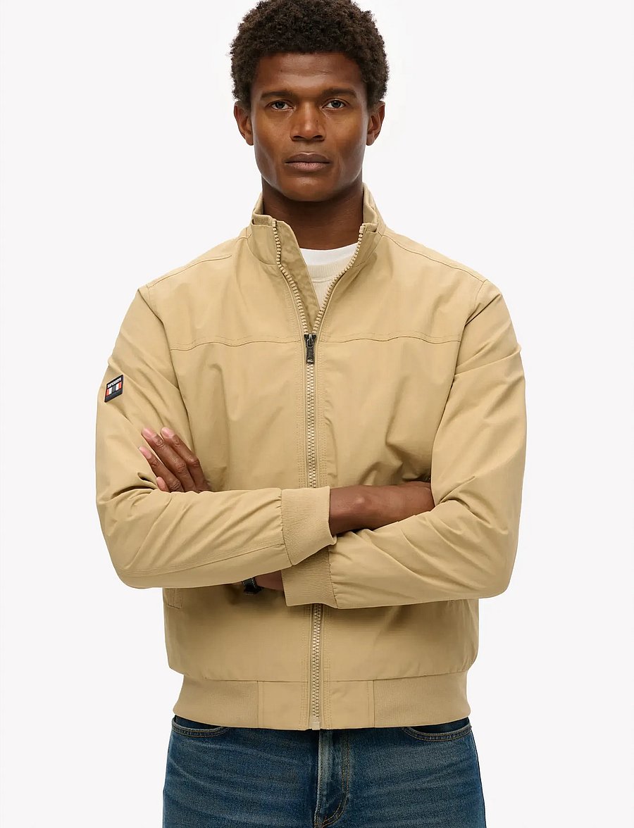 Superdry - NYLON HARRINGTON JACKET - lentejassen - canyon beige - 2