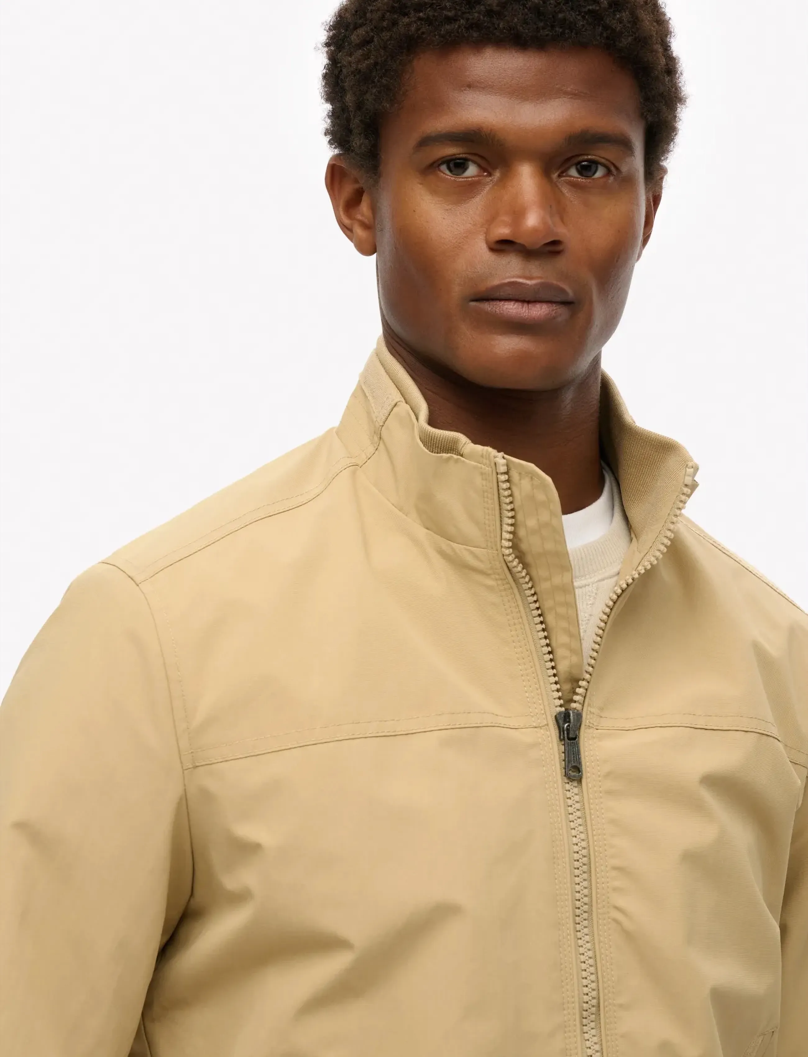 Nylon Harrington Jacket 5