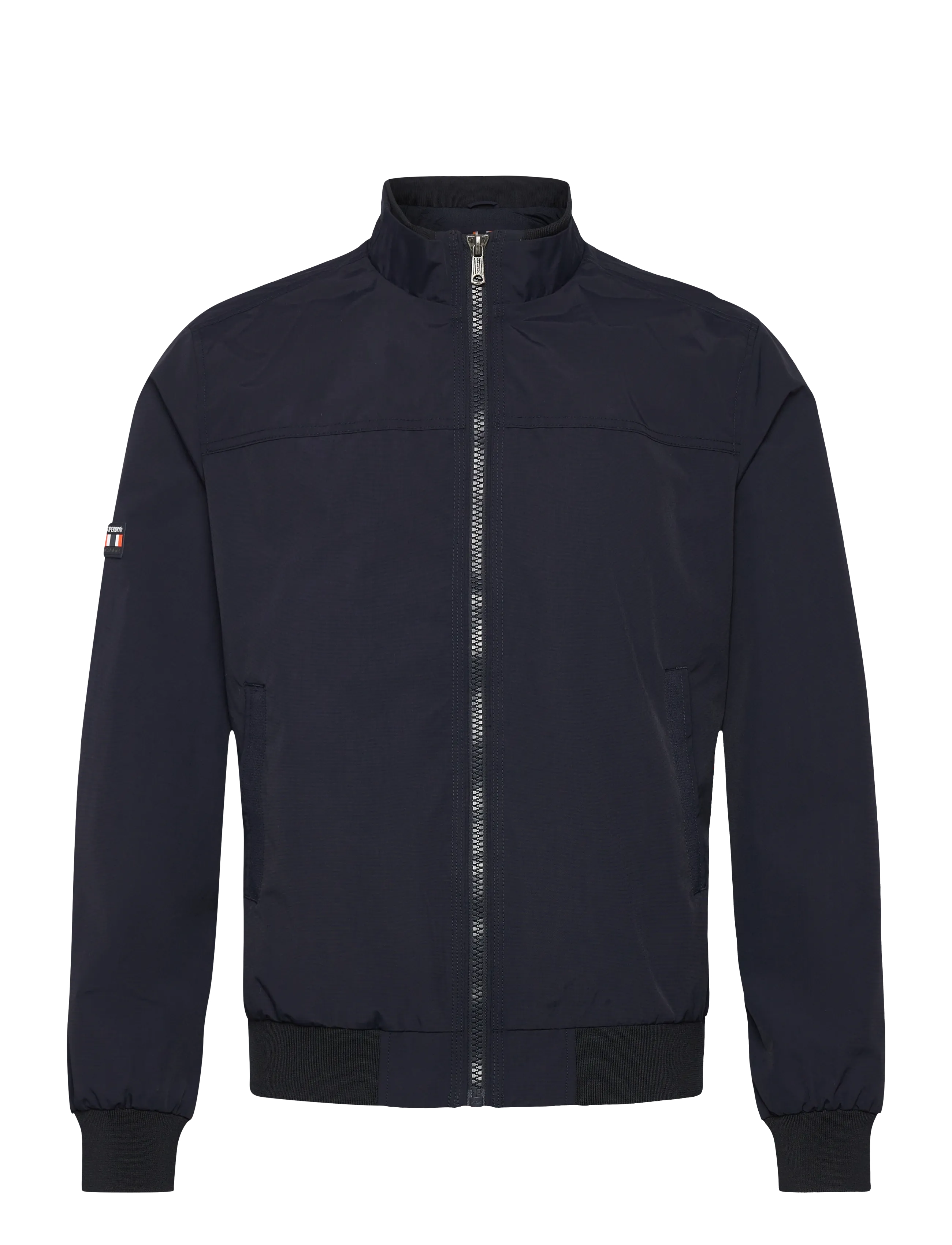 SUPERDRY Nylon Harrington Jacke Navy - L - Herren