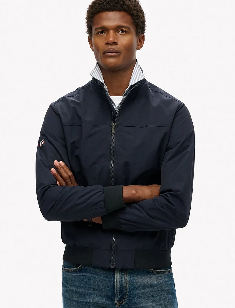 Superdry - NYLON HARRINGTON JACKET - spring jackets - eclipse navy - 3
