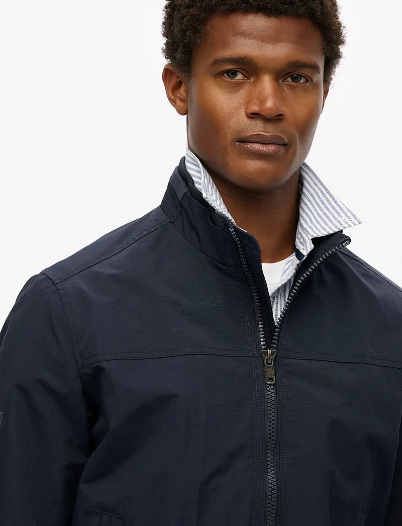 Superdry - NYLON HARRINGTON JACKET - spring jackets - eclipse navy - 4