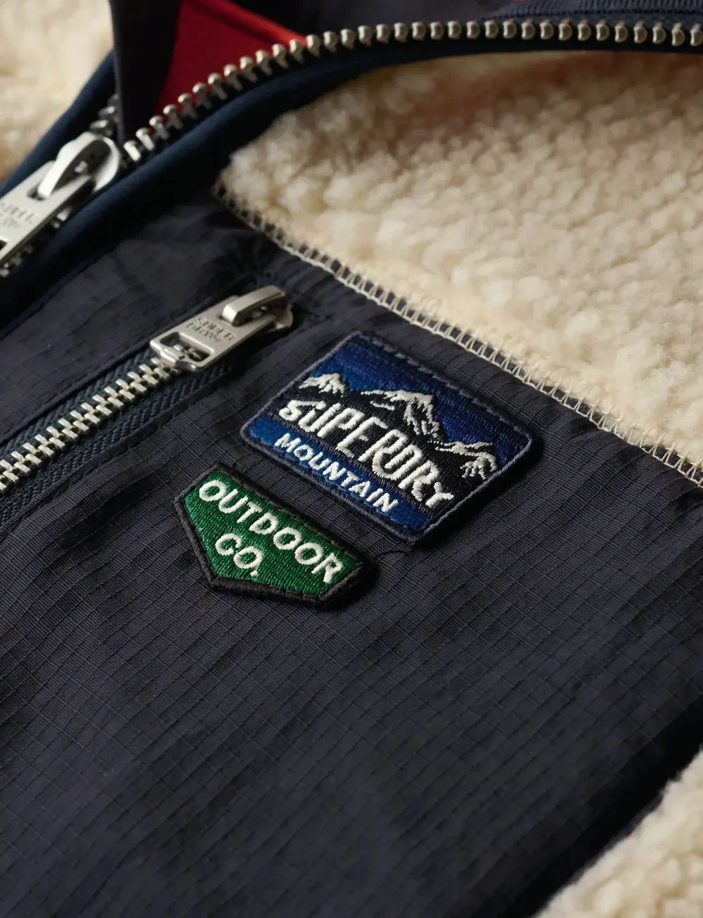 Superdry - VINTAGE RETRO FLEECE GILET - fleece-pullover - oatmeal beige - 2