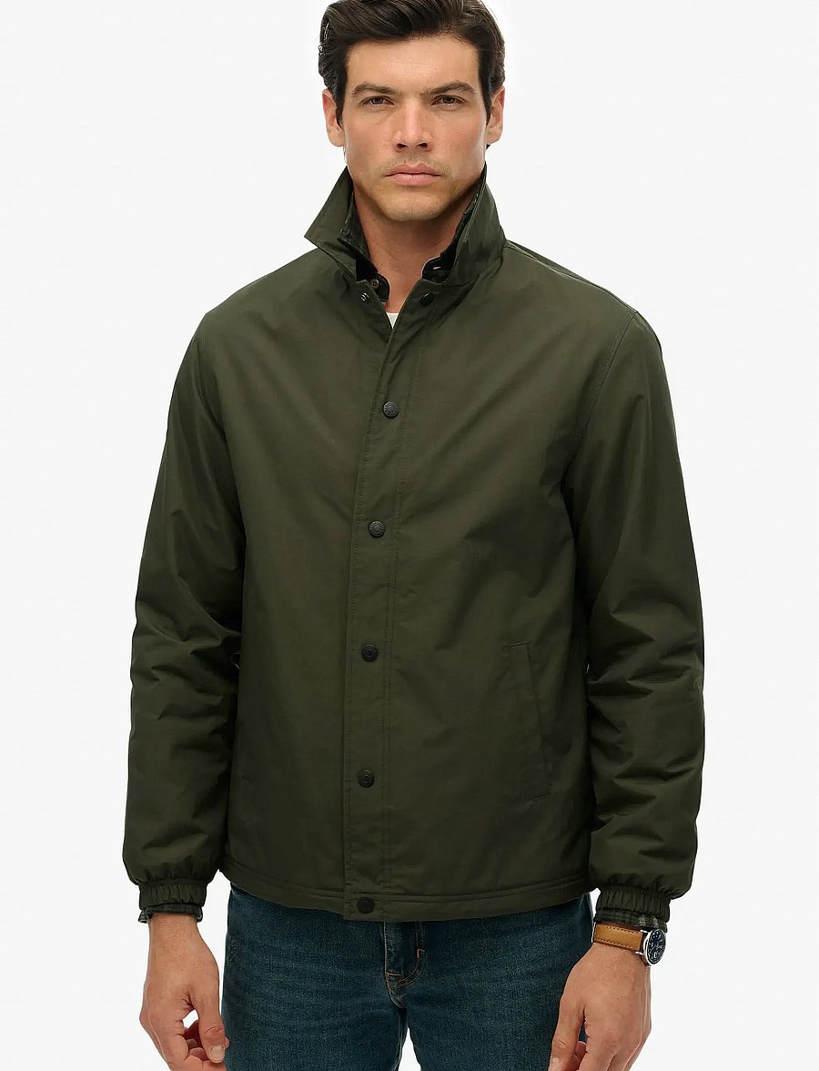 Superdry - NYLON COACH JACKET - frühlingsjacken - surplus goods olive green - 3