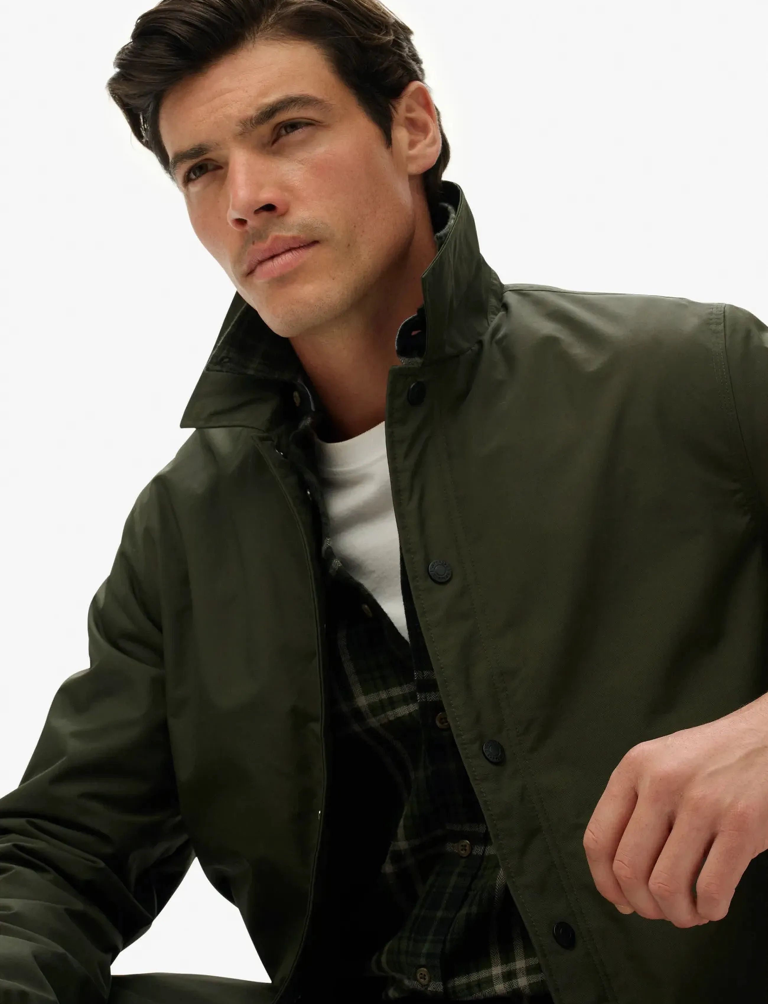 Superdry - NYLON COACH JACKET - frühlingsjacken - surplus goods olive green - 4