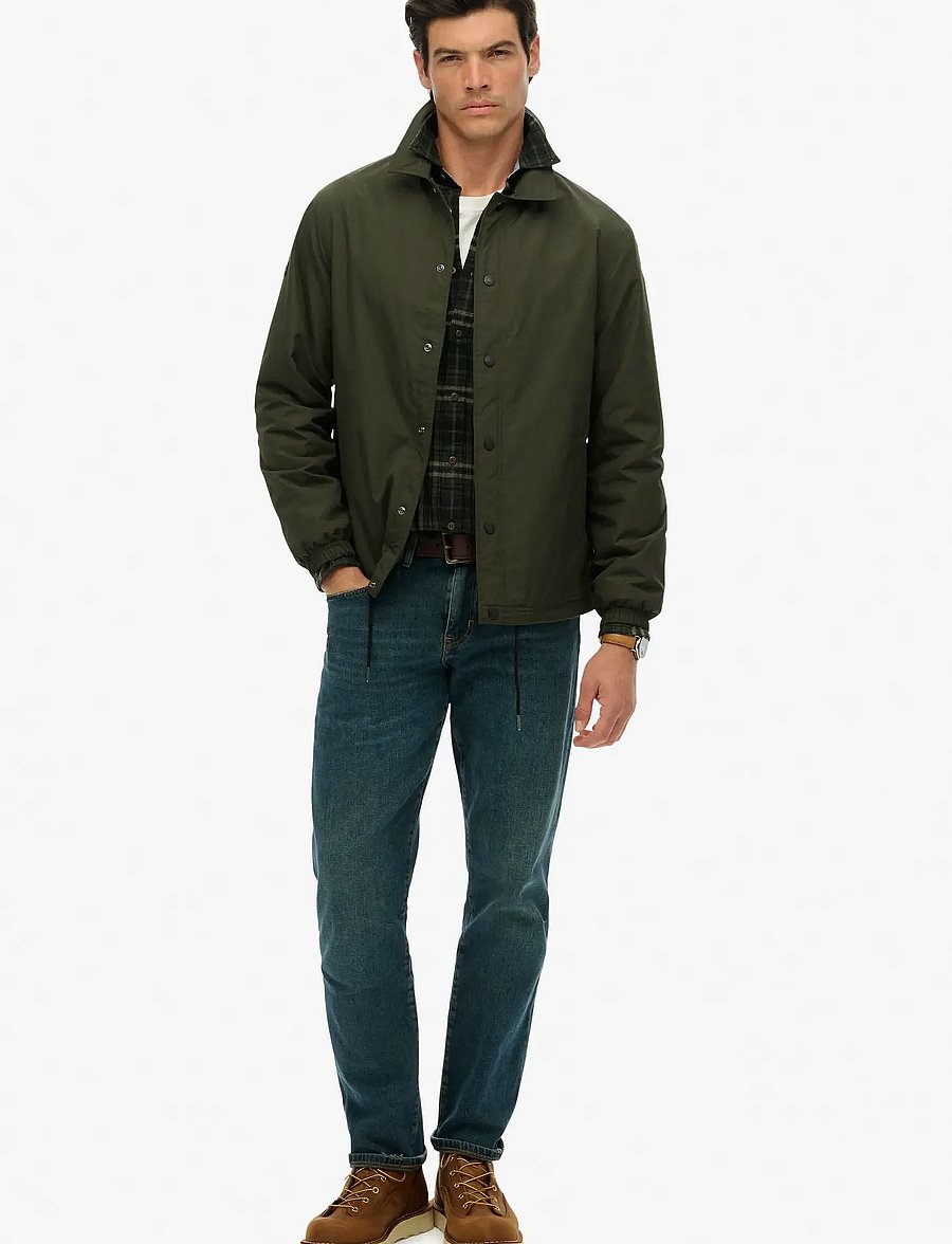 Superdry - NYLON COACH JACKET - frühlingsjacken - surplus goods olive green - 5