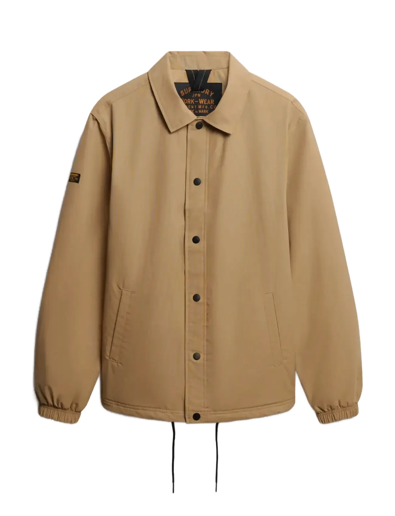 Superdry NYLON COACH JACKET - Joped - CLASSIC TAN BROWN / beige