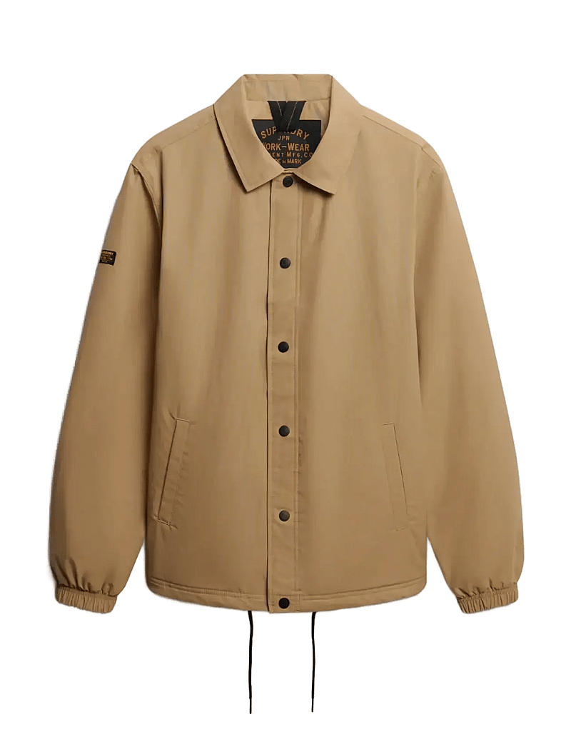 Superdry - NYLON COACH JACKET - vårjackor - classic tan brown - 1