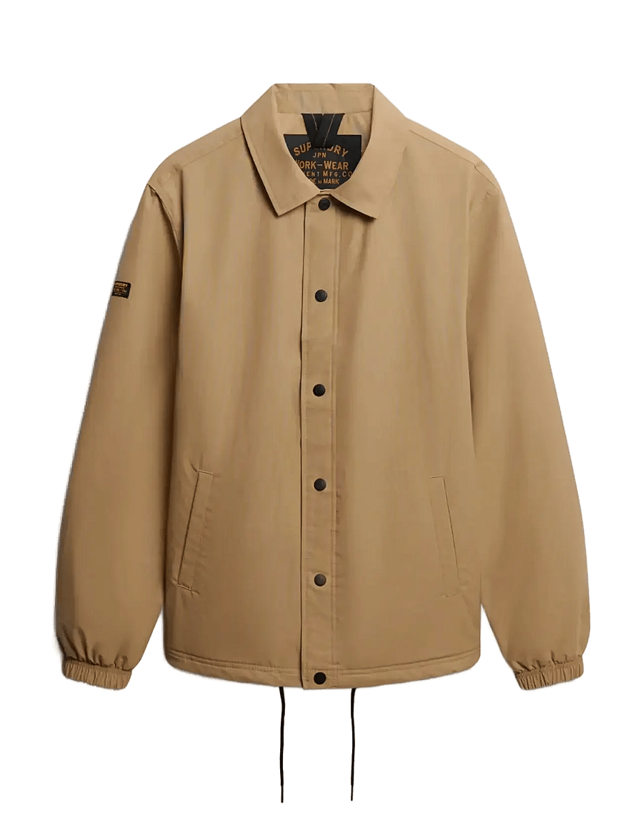 Superdry - NYLON COACH JACKET - forårsjakker - classic tan brown - 1