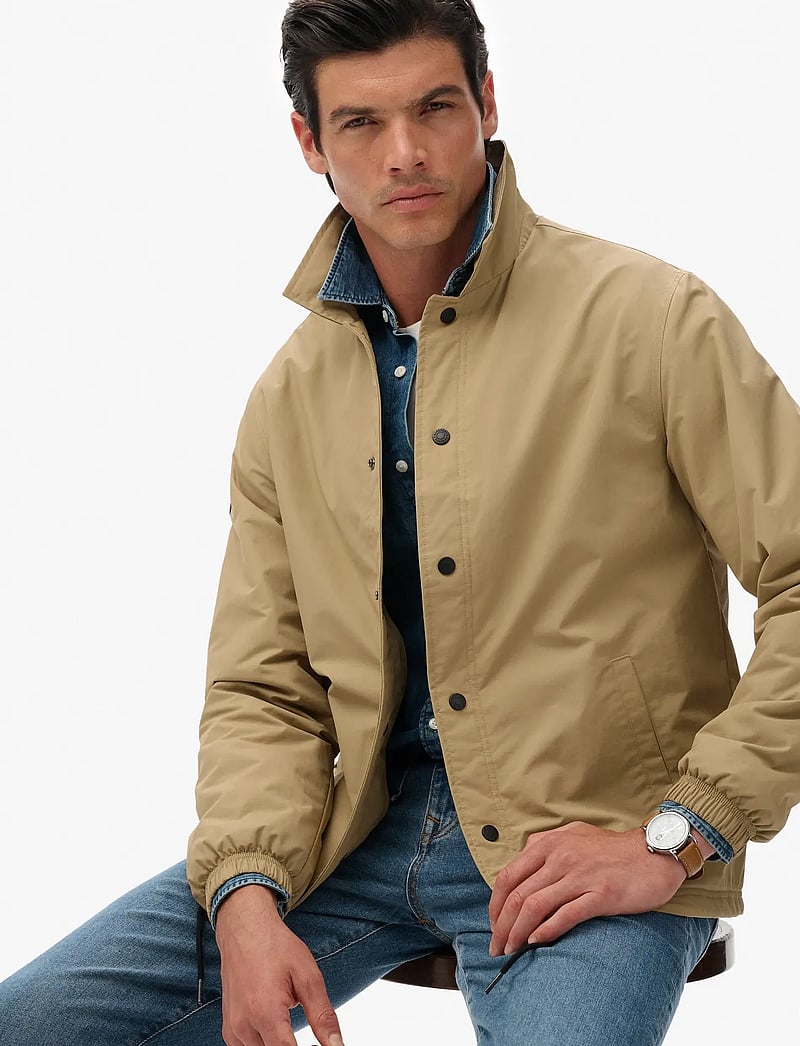 Superdry - NYLON COACH JACKET - vårjackor - classic tan brown - 3
