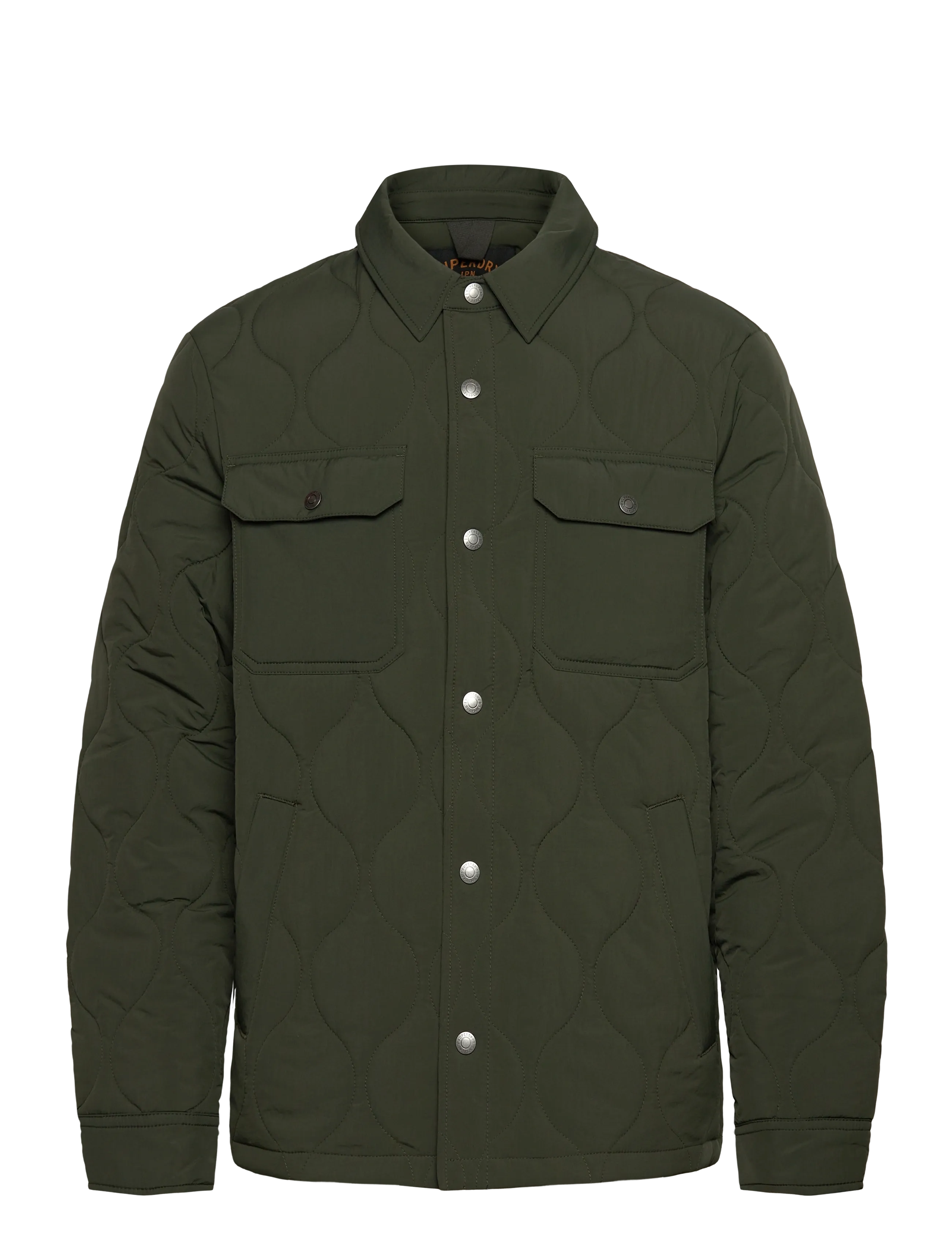 Superdry SURPLUS LINER OVERSHIRT - Overshirts - SURPLUS GOODS OLIVE GREEN / green