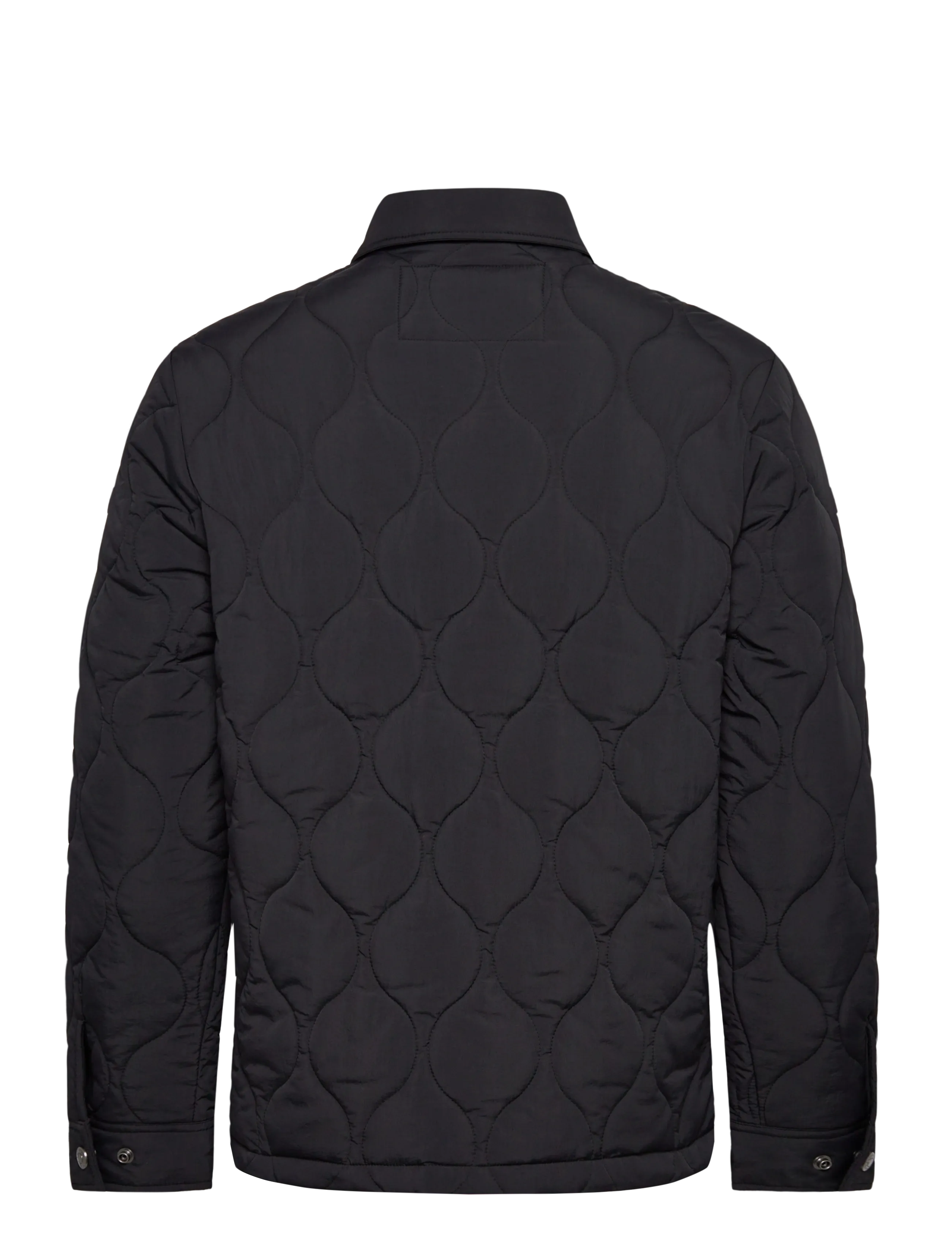 Superdry - SURPLUS LINER OVERSHIRT - leichte jacken - jet black - 2