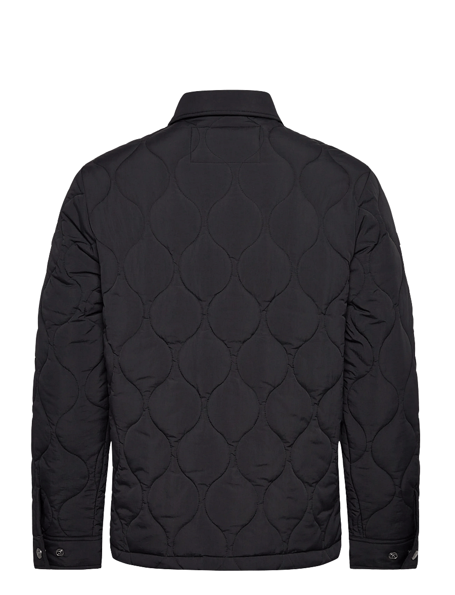 Superdry - SURPLUS LINER OVERSHIRT - spring jackets - jet black - 2