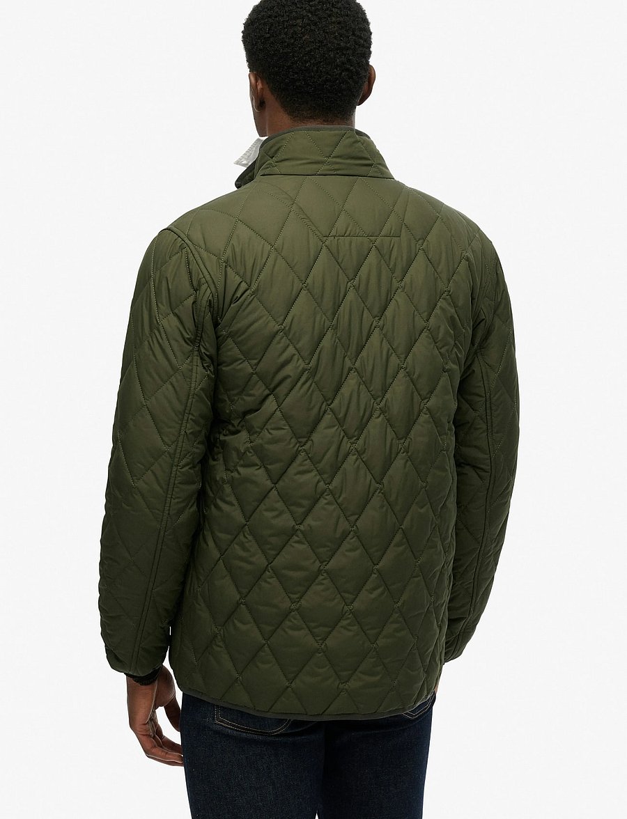 Superdry - QUILTED ESTATE JACKET - surplus goods olive green - 3