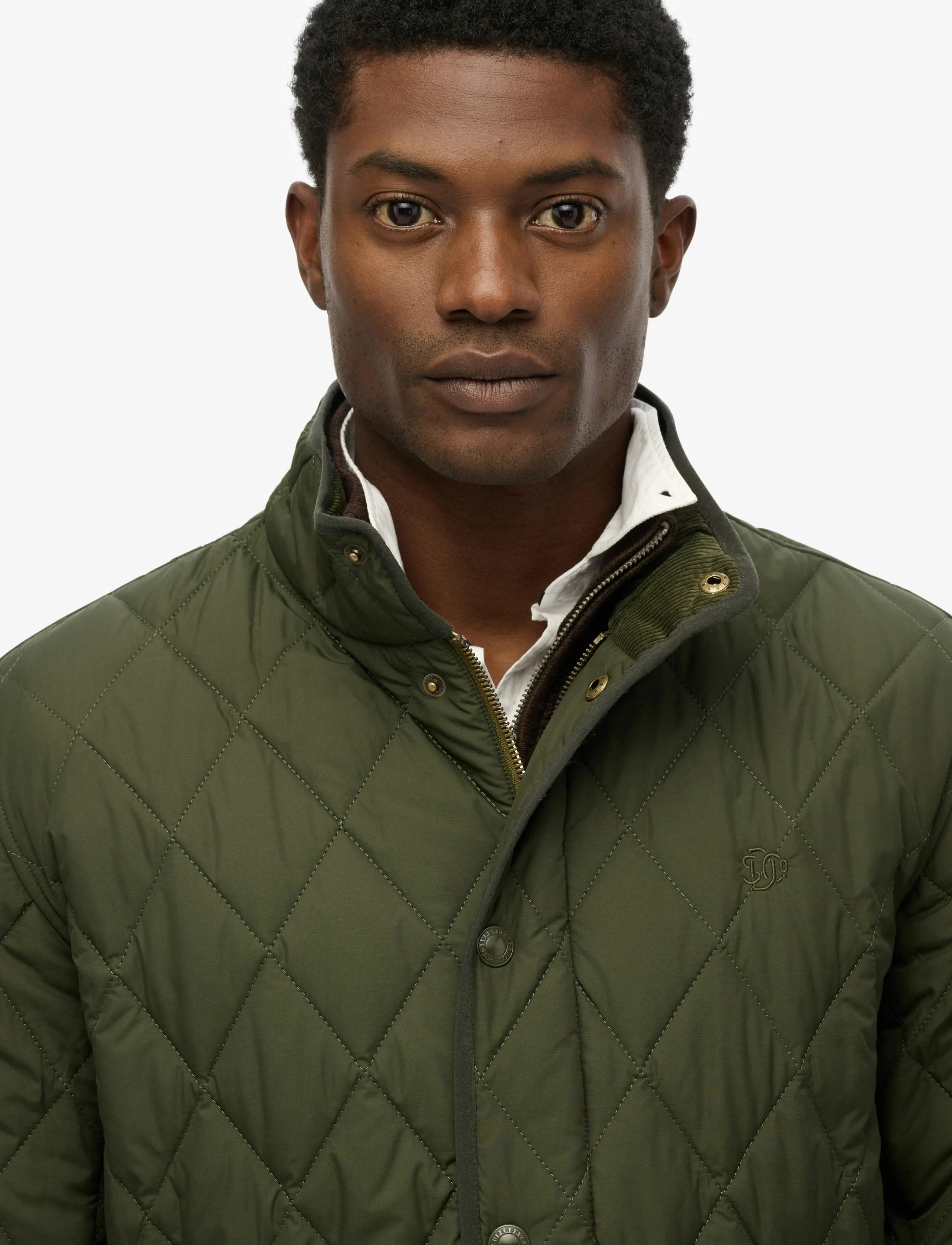 Superdry - QUILTED ESTATE JACKET - surplus goods olive green - 4