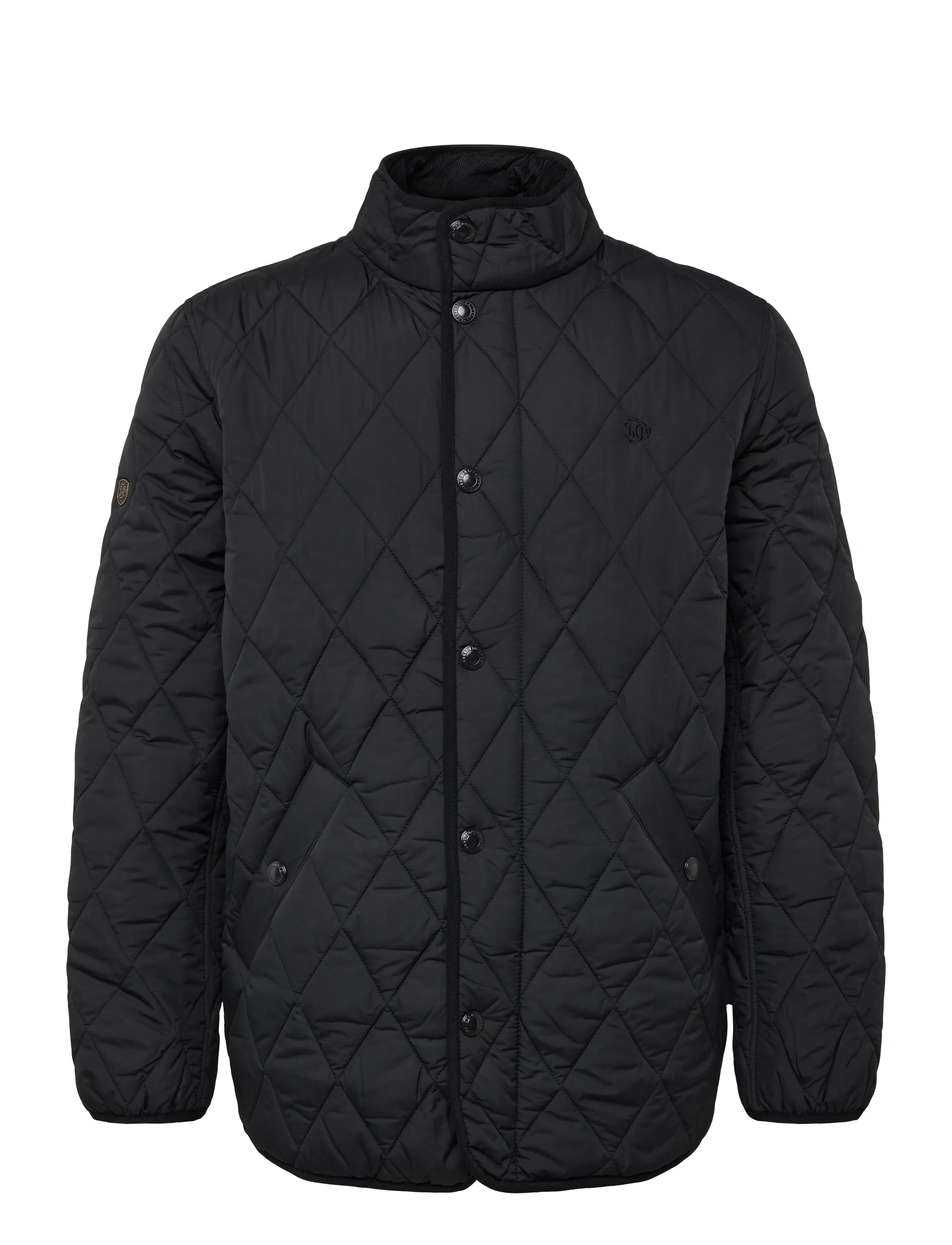 Superdry QUILTED ESTATE JACKET - Quiltede jakker - METEORITE BLACK / black