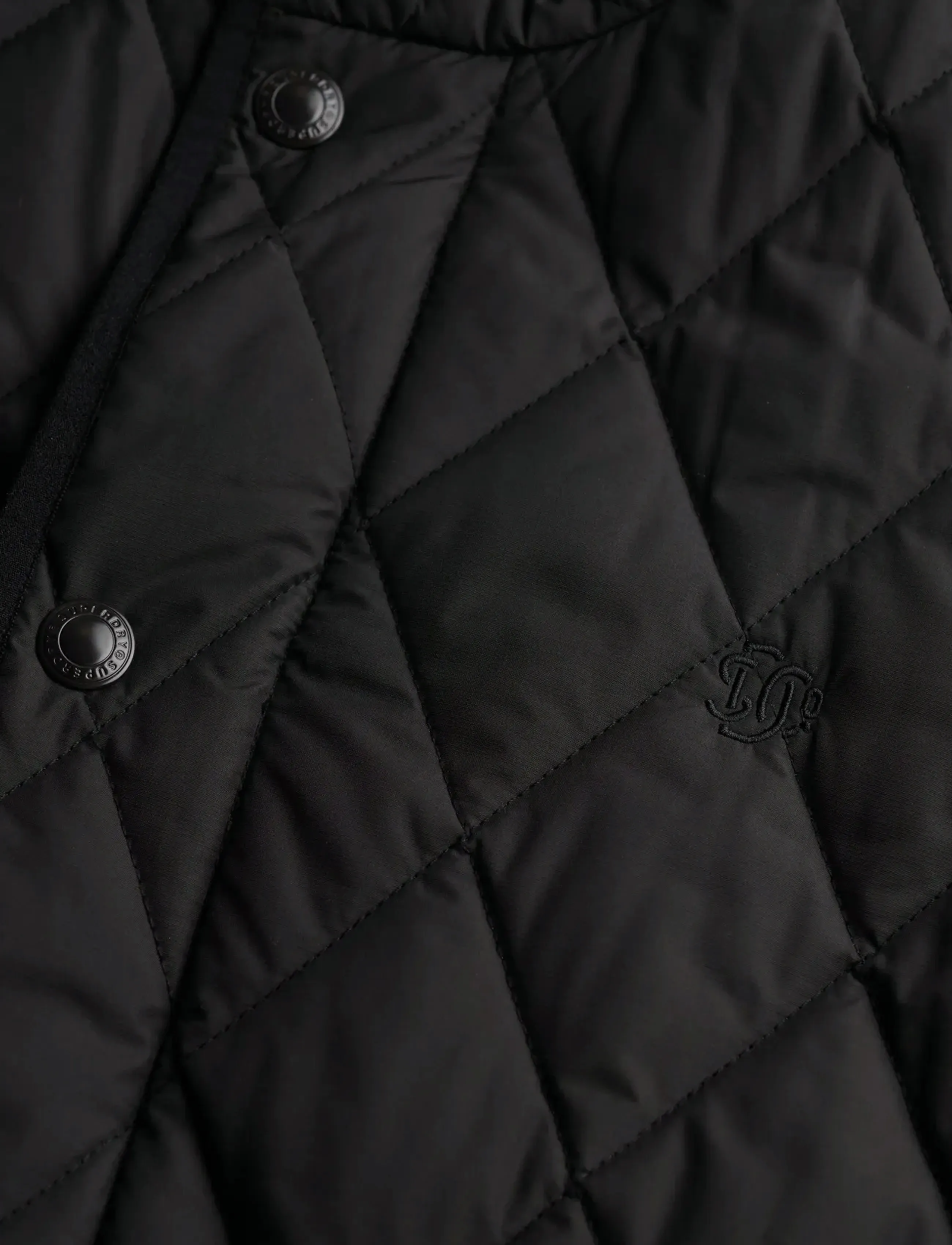 Superdry - QUILTED ESTATE JACKET - herbstjacken - meteorite black - 3