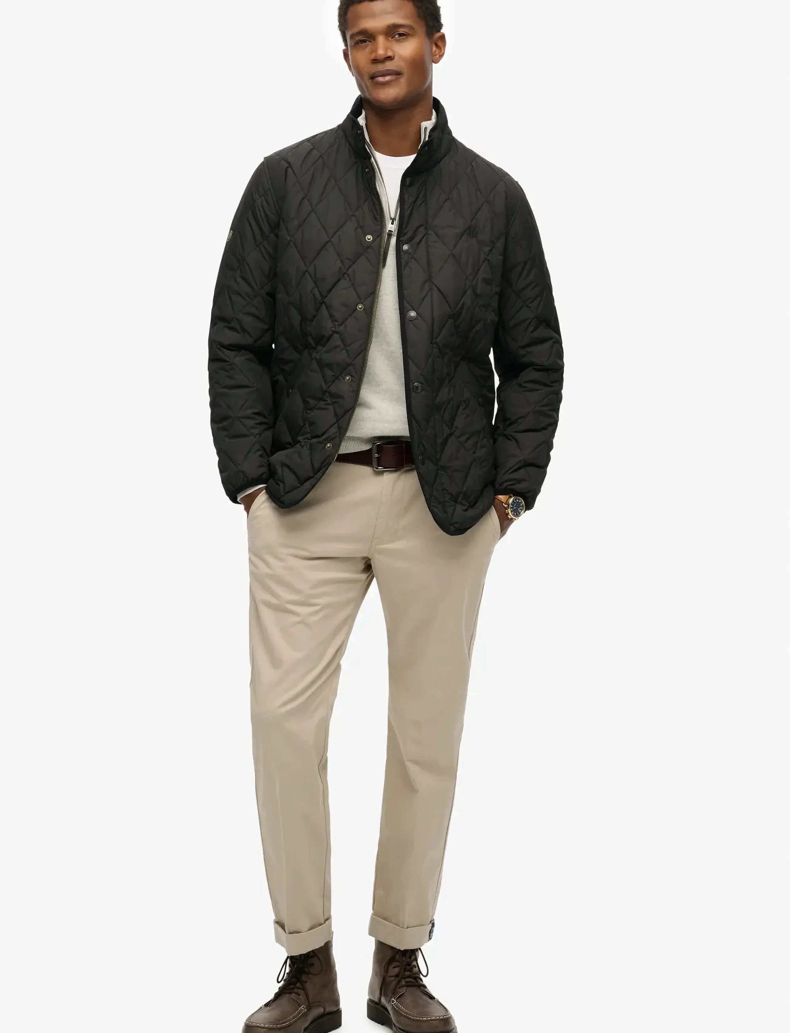 Superdry Quilted Estate Jacket vinterjackor herr – bild 8