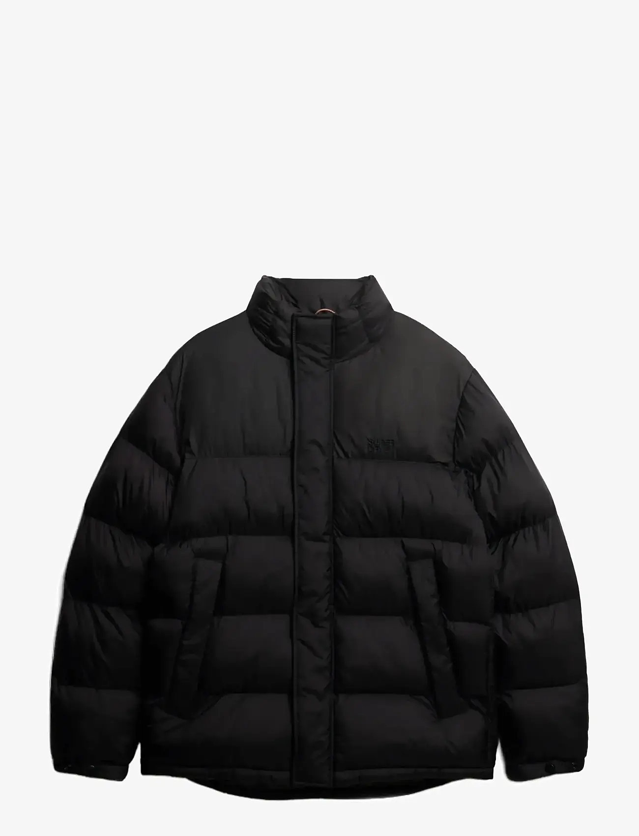 Superdry - NON HOODED TECH PADDED JKT - talvitakit - black - 1