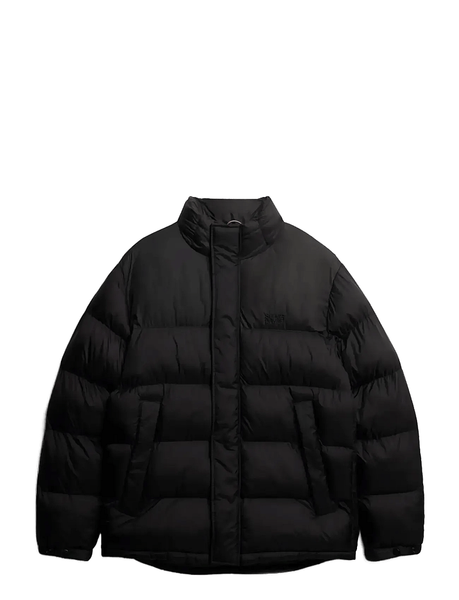 Superdry - NON HOODED TECH PADDED JKT - sulejoped - black - 1