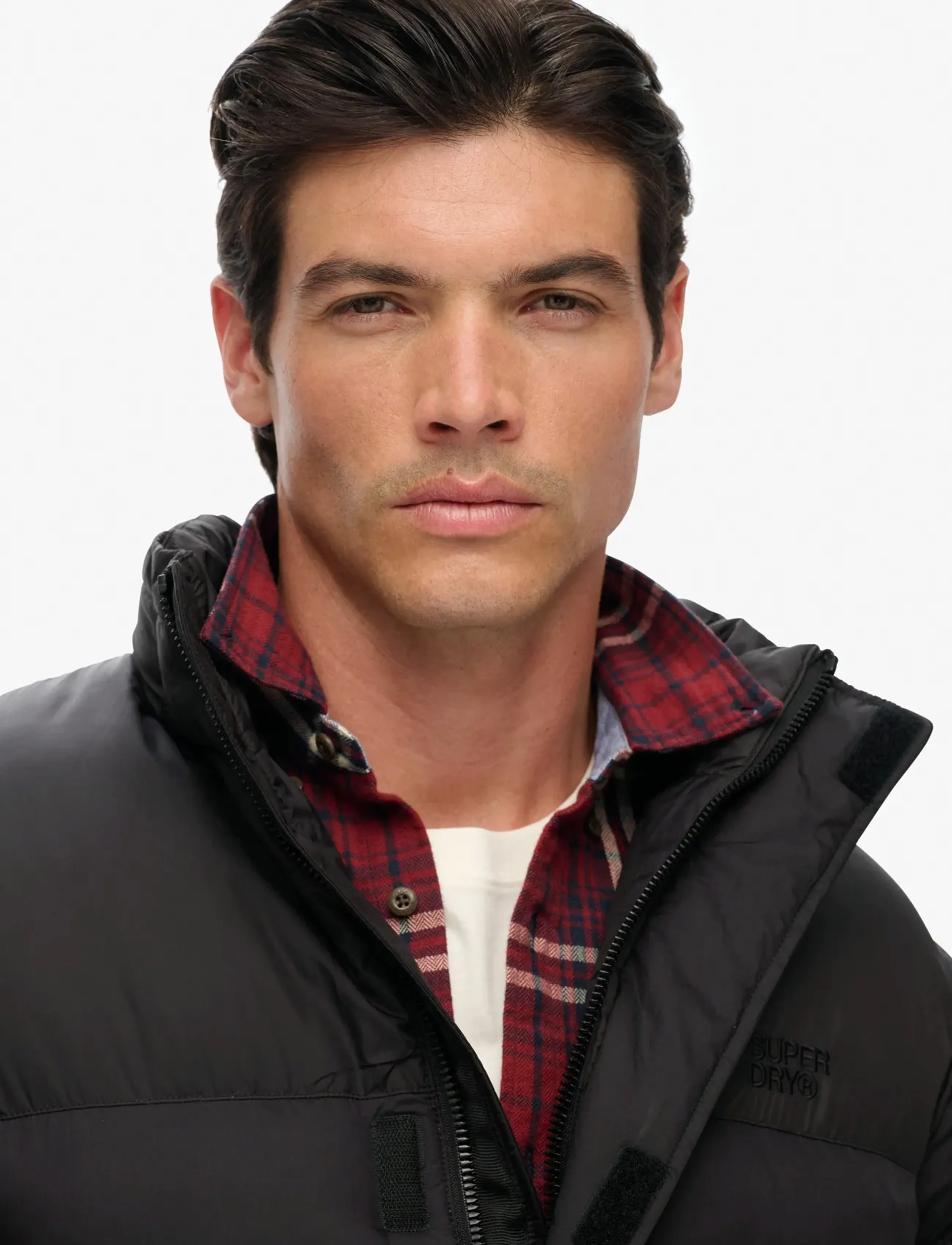 Superdry - NON HOODED TECH PADDED JKT - voodriga jakid - black - 2