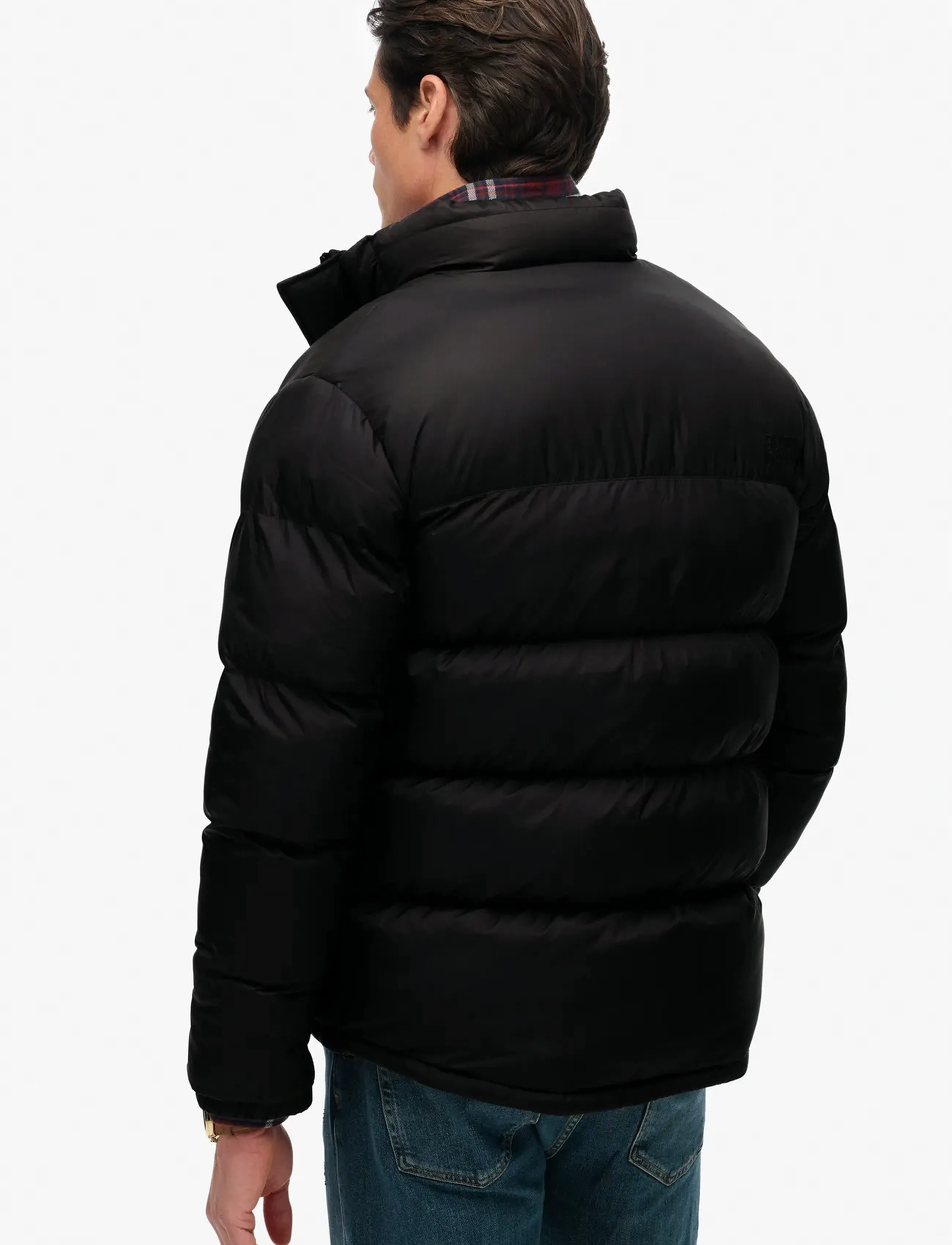 Superdry Non Hooded Tech Padded Jkt dunjackor herr – bild 8