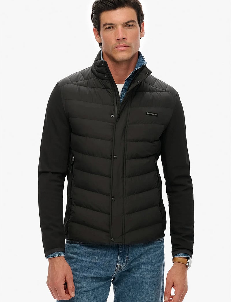Superdry - STORM POPPER SOFTSHELL JKT - vinterjakker - black - 3