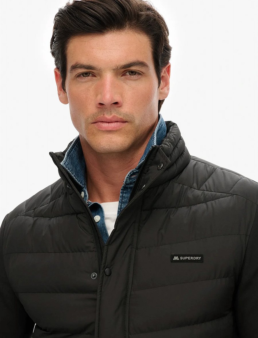 Superdry - STORM POPPER SOFTSHELL JKT - dunjackor - black - 4