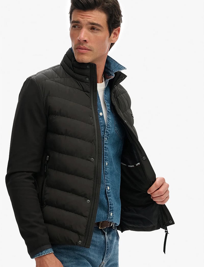 Superdry - STORM POPPER SOFTSHELL JKT - vinterjakker - black - 5