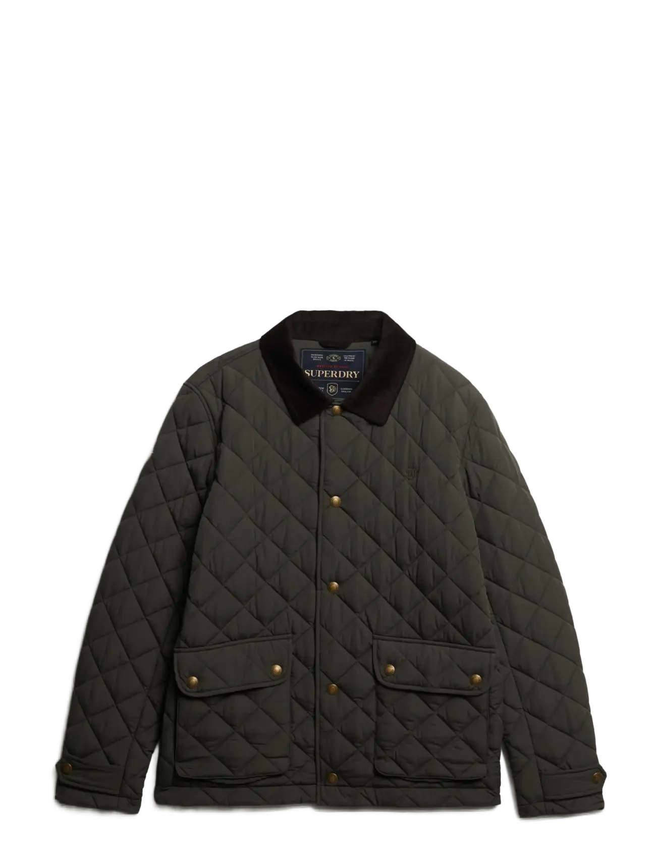 Superdry - QUILTED ESTATE COACH JACKET - army khaki - 1