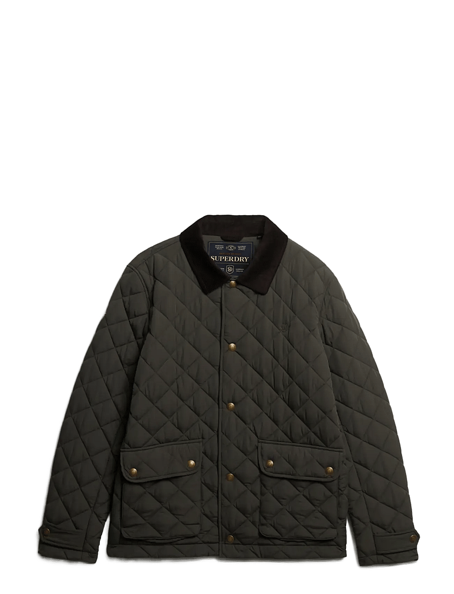 Superdry - QUILTED ESTATE COACH JACKET - army khaki - 1