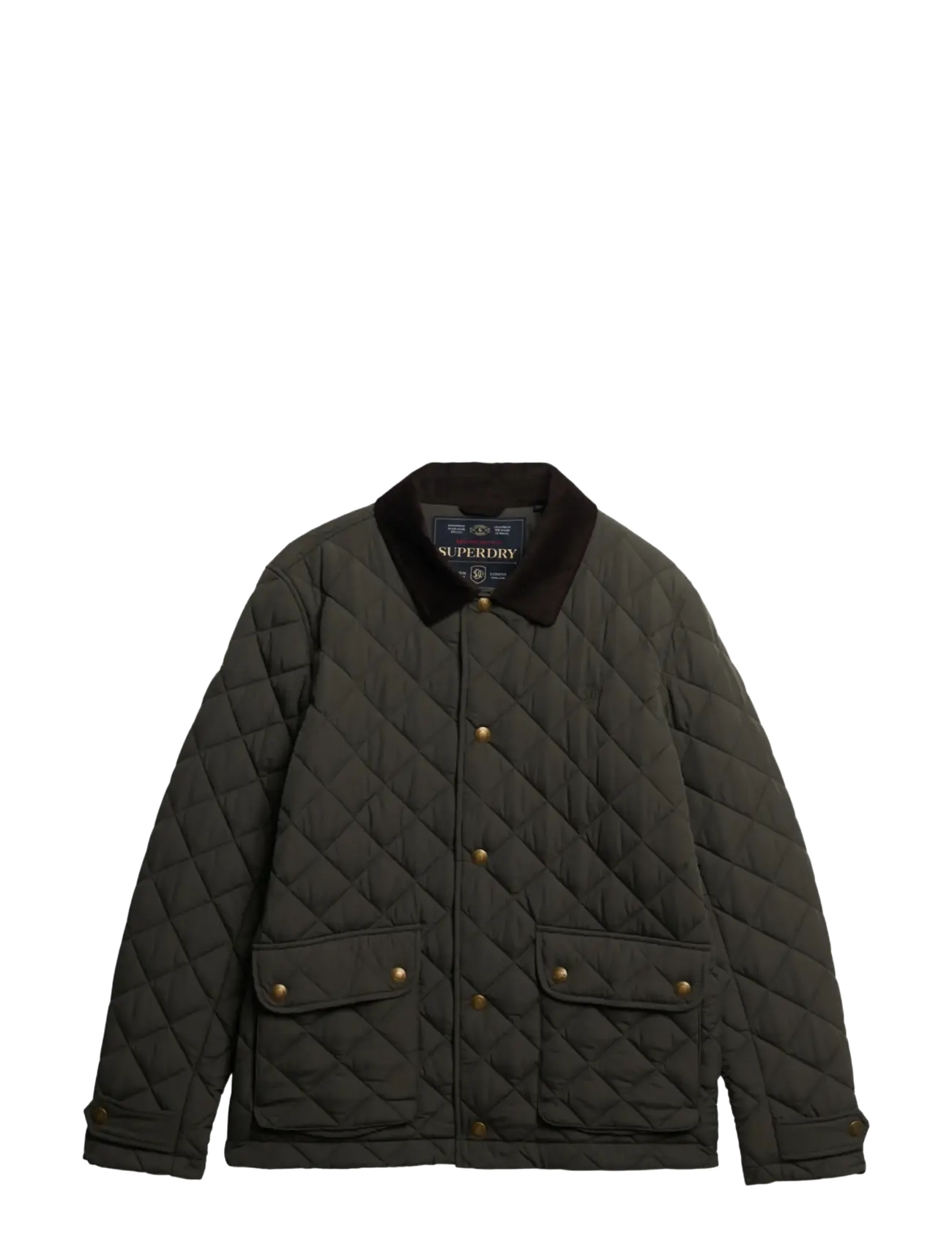 Superdry - QUILTED ESTATE COACH JACKET - army khaki - 2