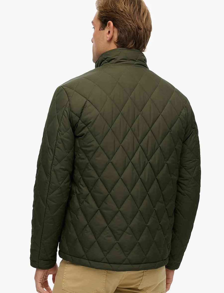 Superdry - QUILTED ESTATE COUNTRY JACKET - höstjackor - surplus goods olive green - 3