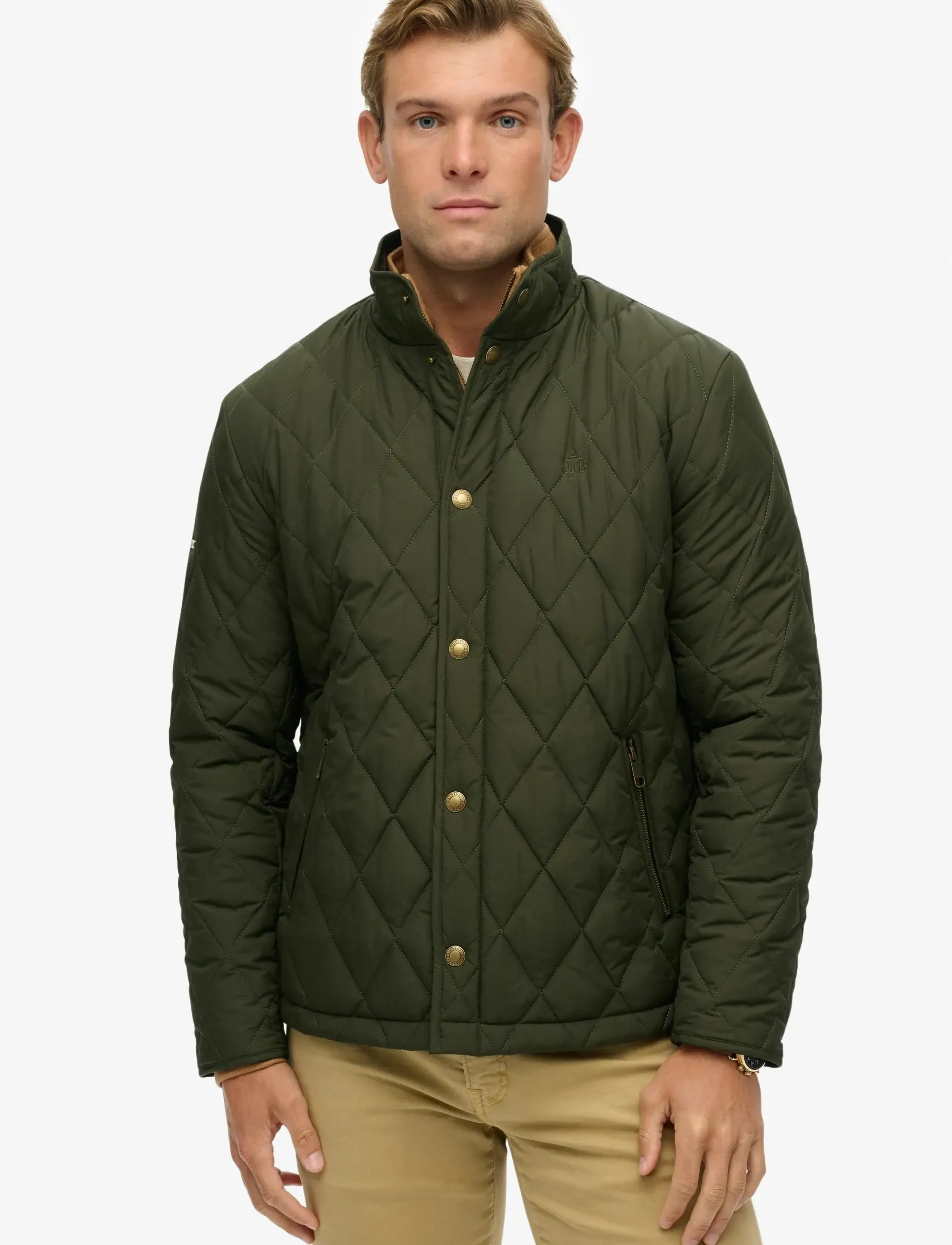 Superdry - QUILTED ESTATE COUNTRY JACKET - höstjackor - surplus goods olive green - 5
