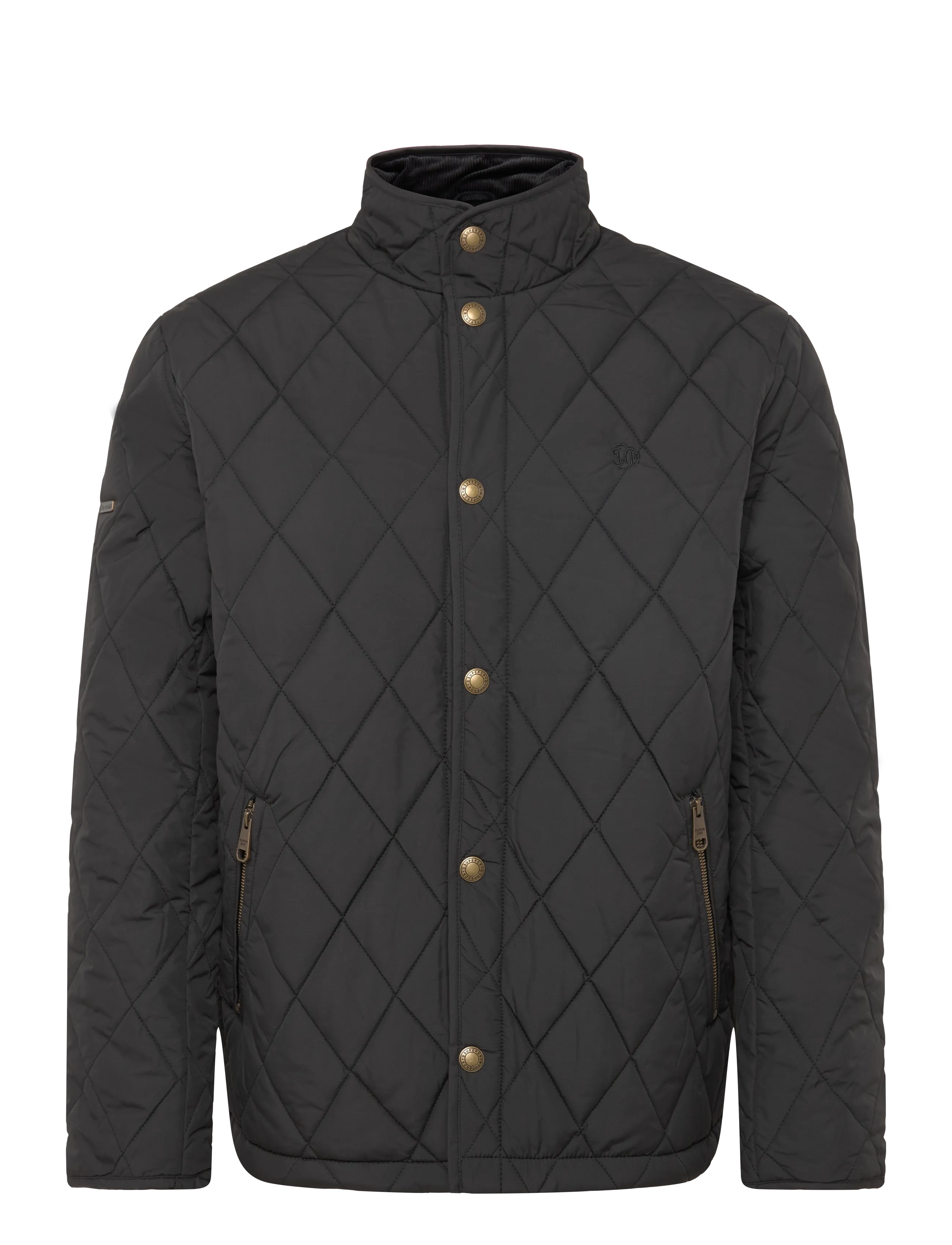 Superdry - QUILTED ESTATE COUNTRY JACKET - sügisjoped - meteorite black - 1